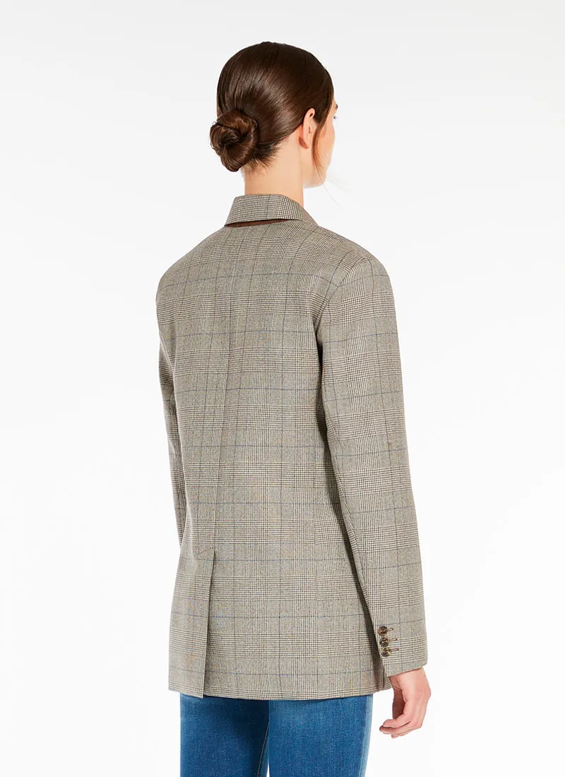 Burgos 2 Button Plaid Blazer