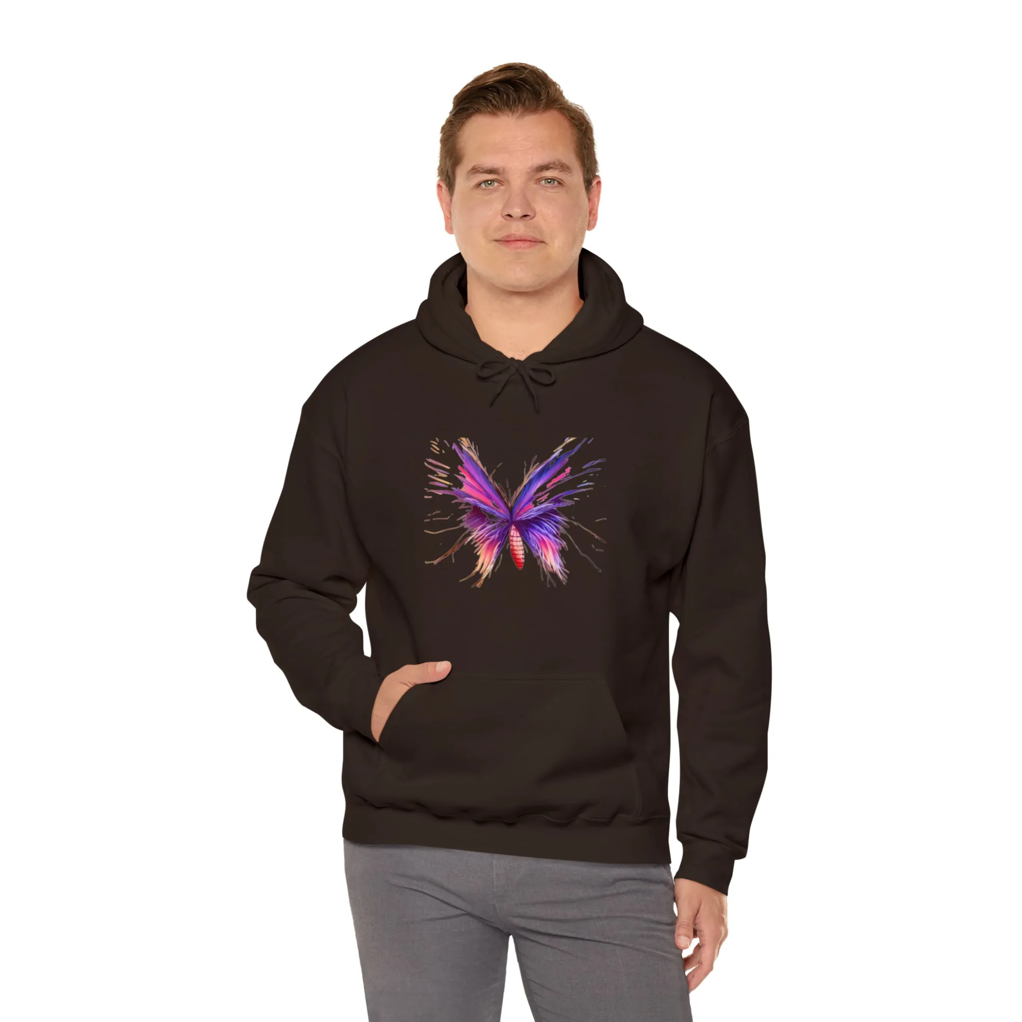 Butterfly Unisex Heavy Blend™ Hooded Sweatshirt