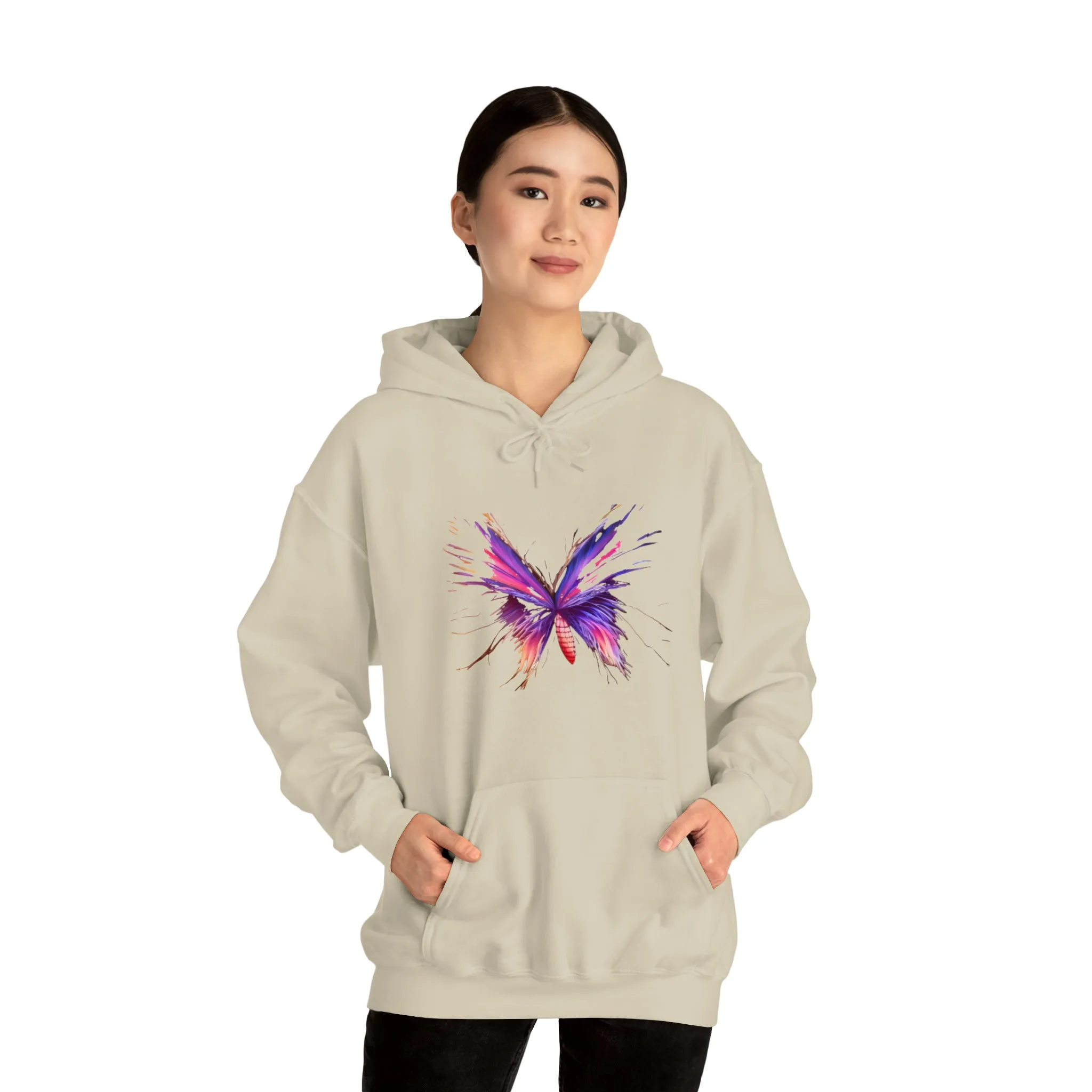 Butterfly Unisex Heavy Blend™ Hooded Sweatshirt