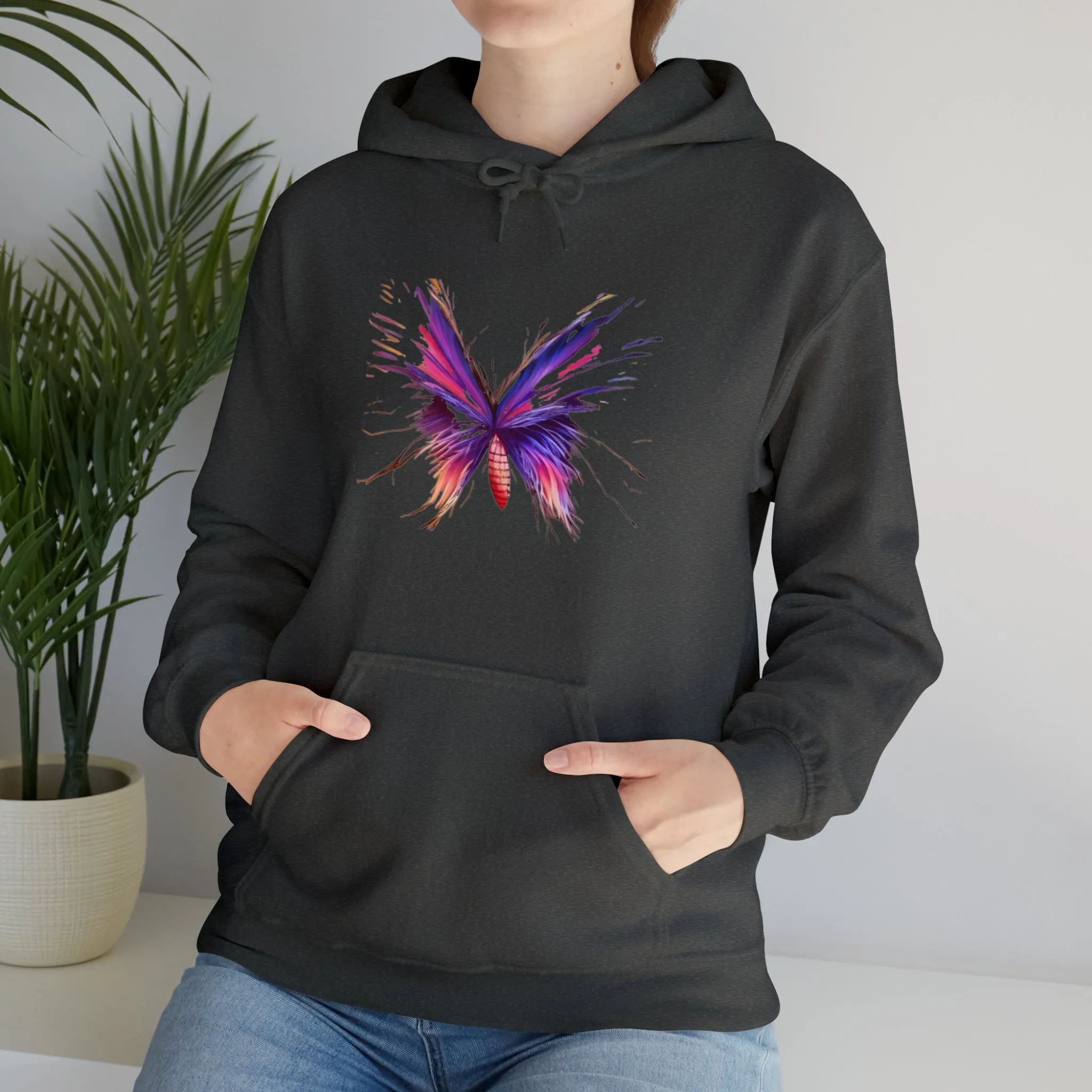 Butterfly Unisex Heavy Blend™ Hooded Sweatshirt