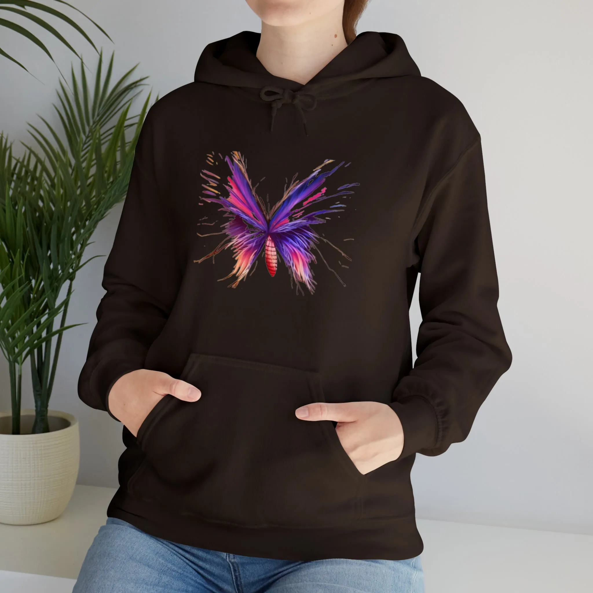 Butterfly Unisex Heavy Blend™ Hooded Sweatshirt