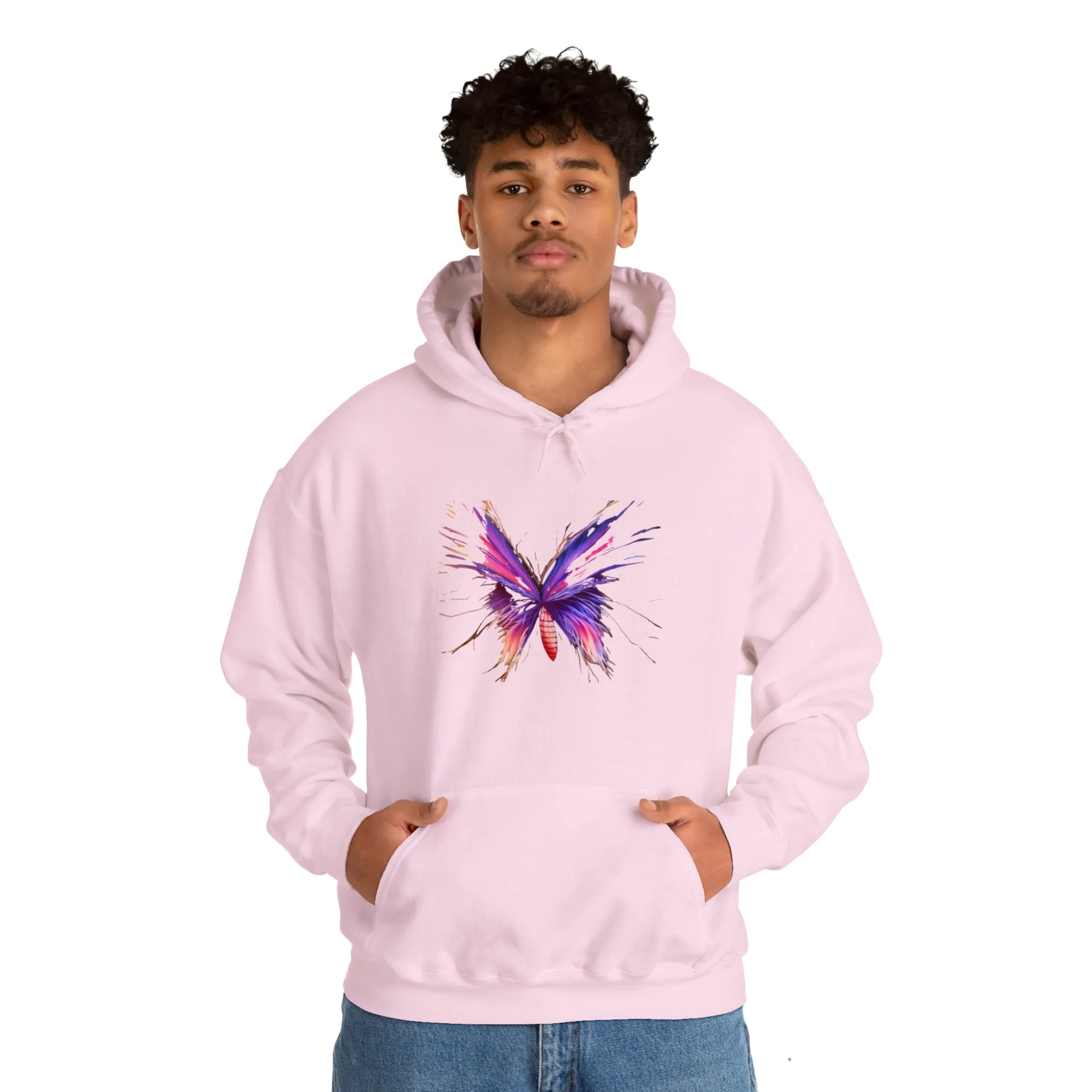 Butterfly Unisex Heavy Blend™ Hooded Sweatshirt