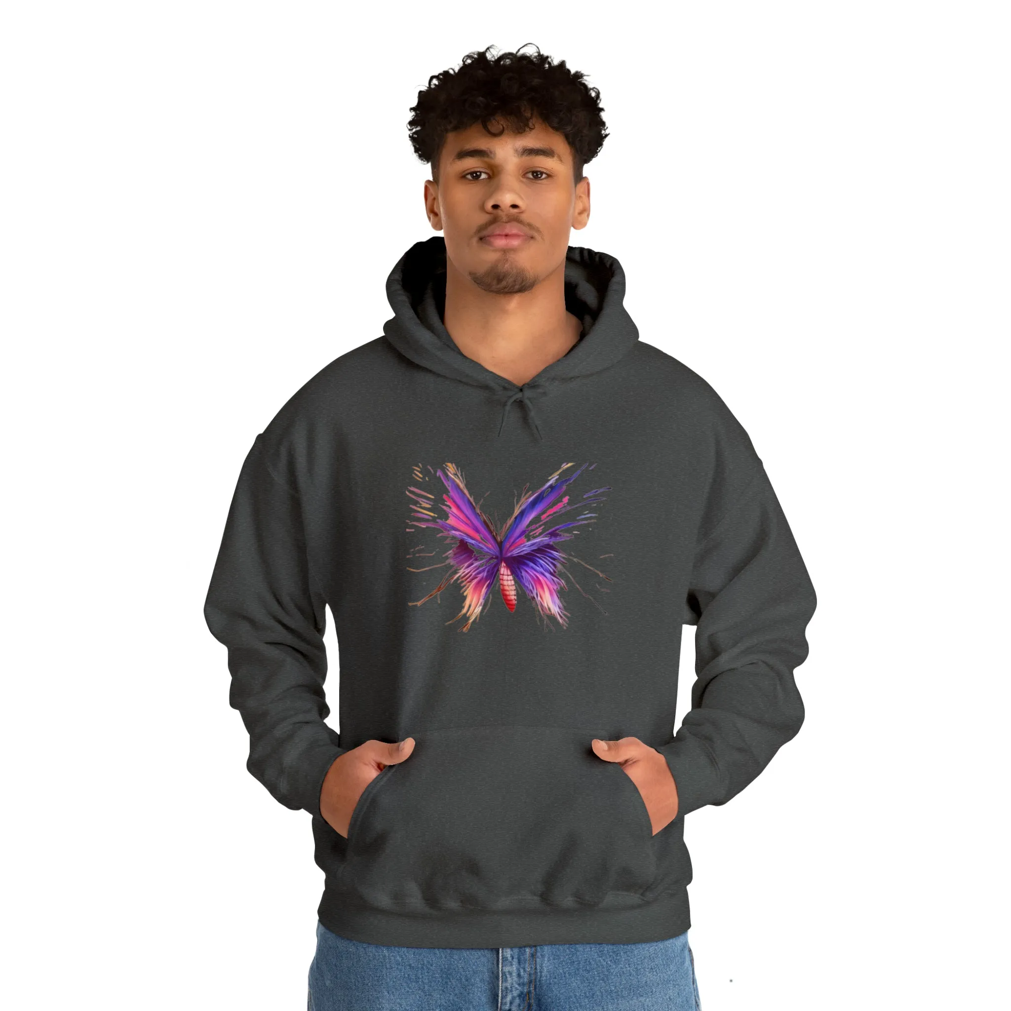 Butterfly Unisex Heavy Blend™ Hooded Sweatshirt