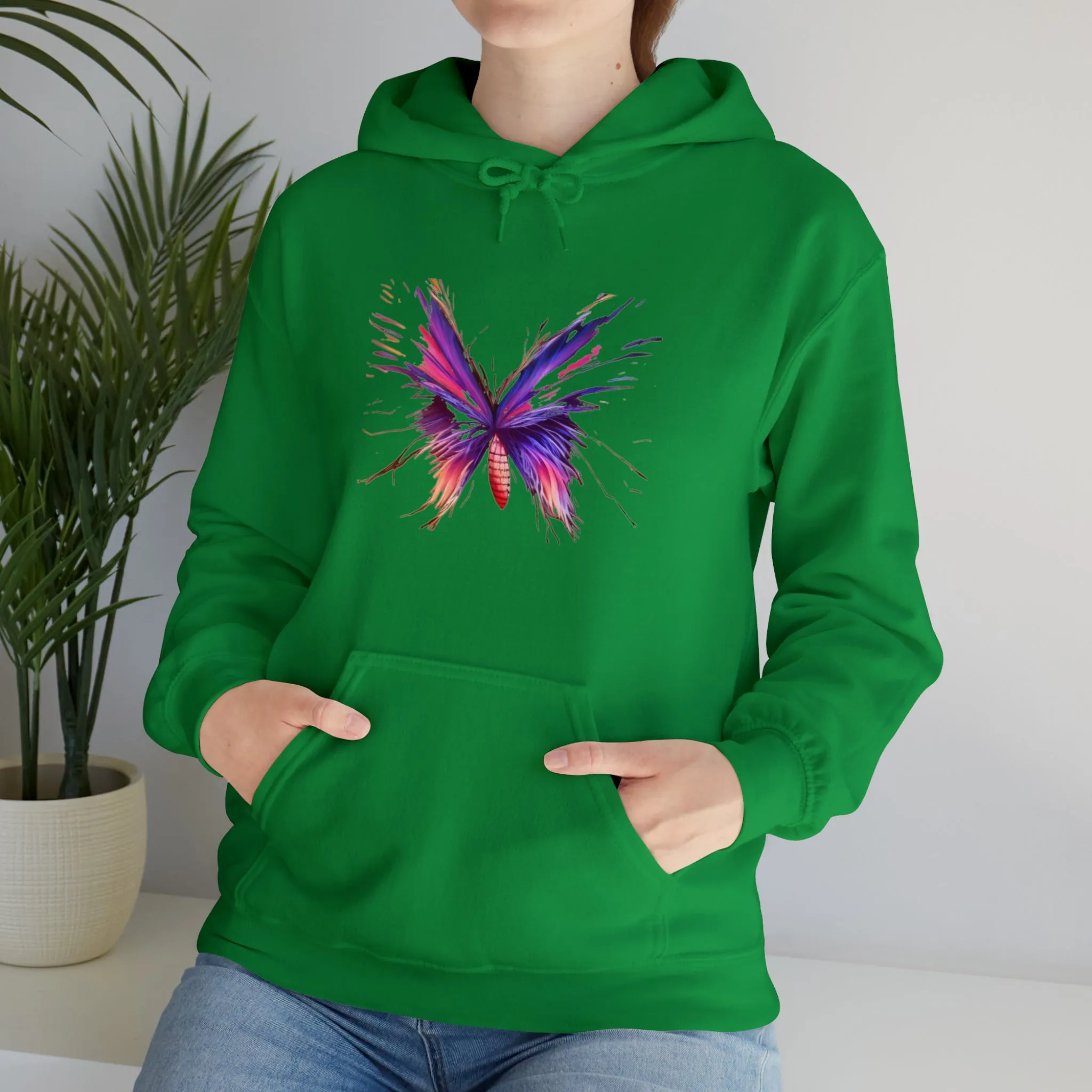 Butterfly Unisex Heavy Blend™ Hooded Sweatshirt
