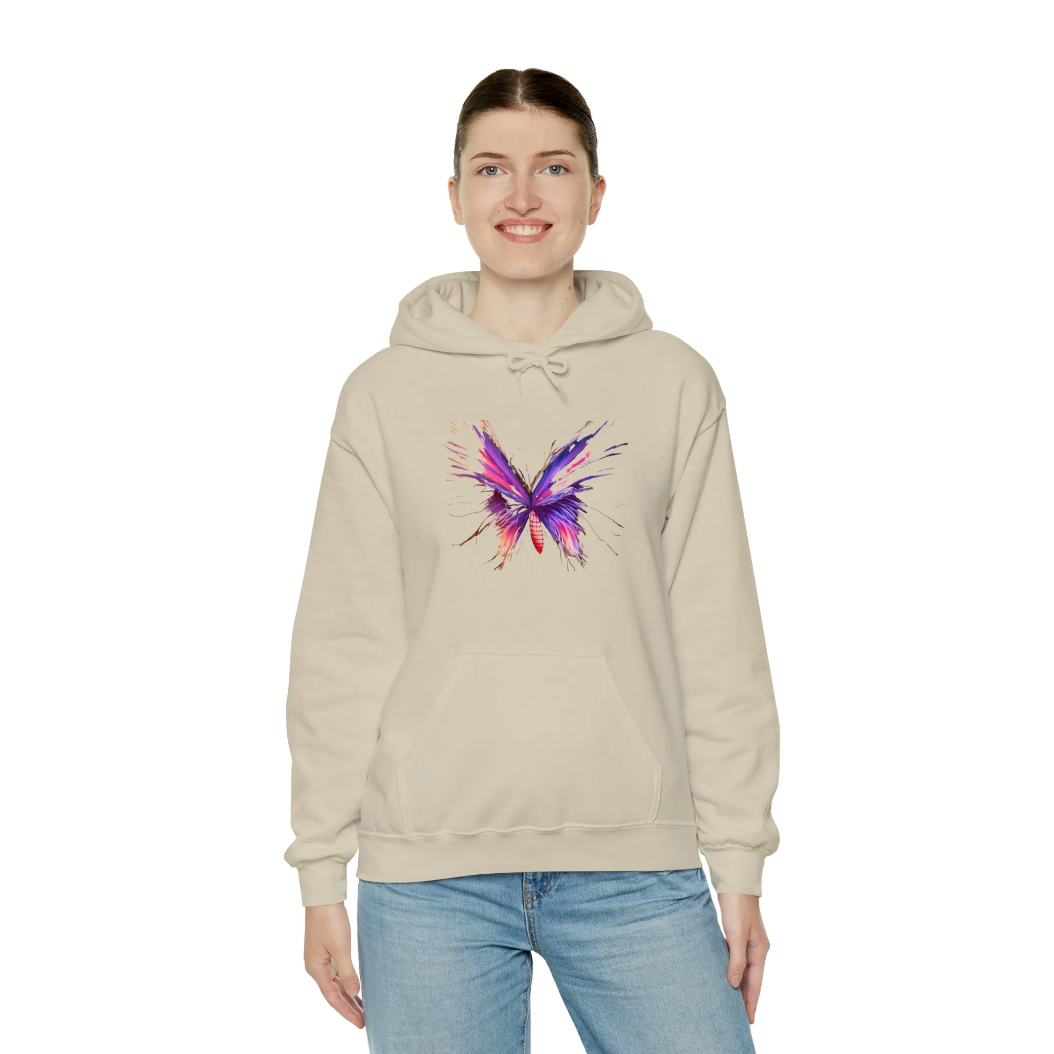 Butterfly Unisex Heavy Blend™ Hooded Sweatshirt