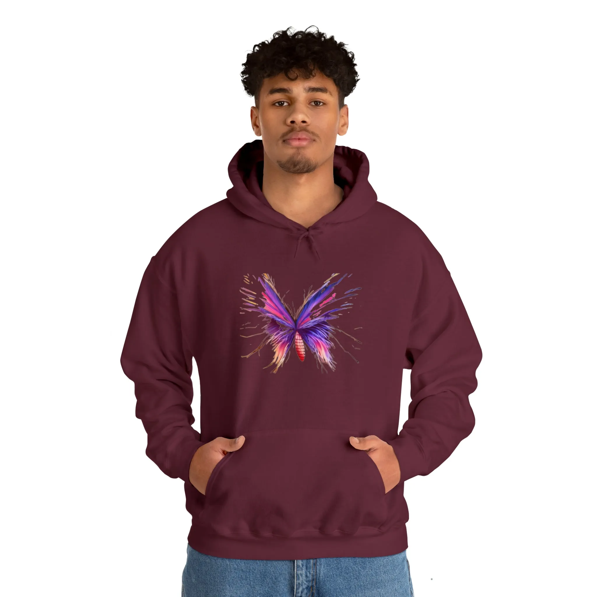 Butterfly Unisex Heavy Blend™ Hooded Sweatshirt