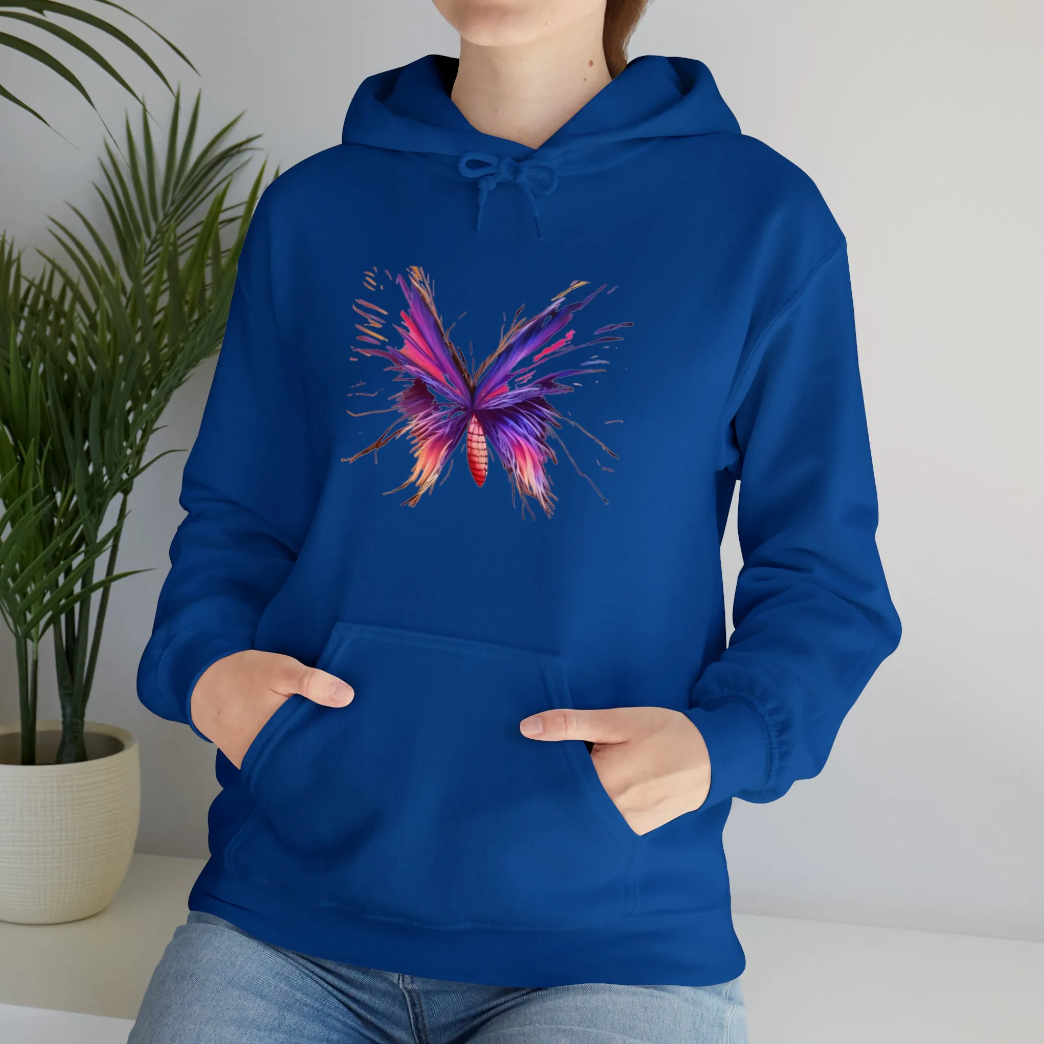 Butterfly Unisex Heavy Blend™ Hooded Sweatshirt