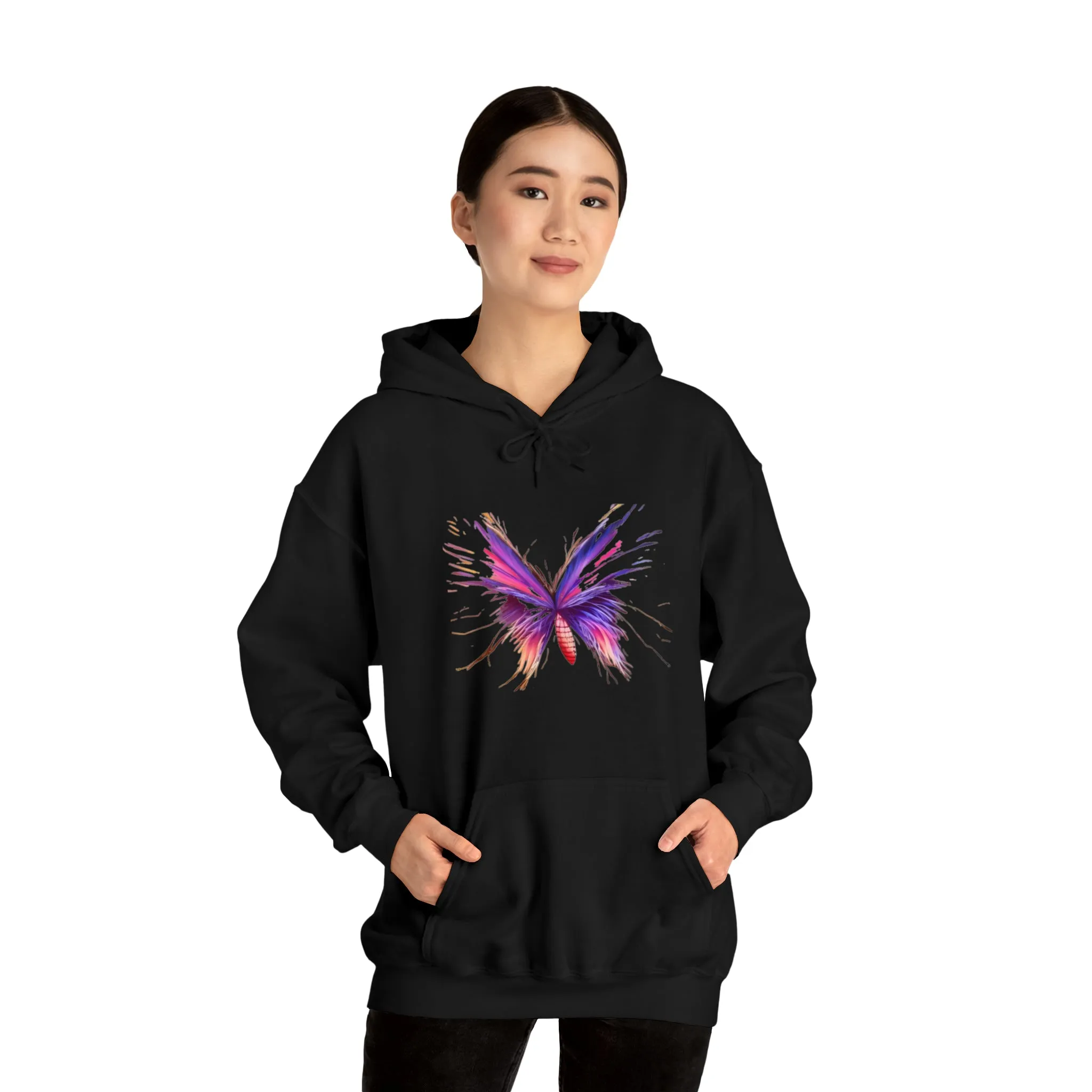 Butterfly Unisex Heavy Blend™ Hooded Sweatshirt