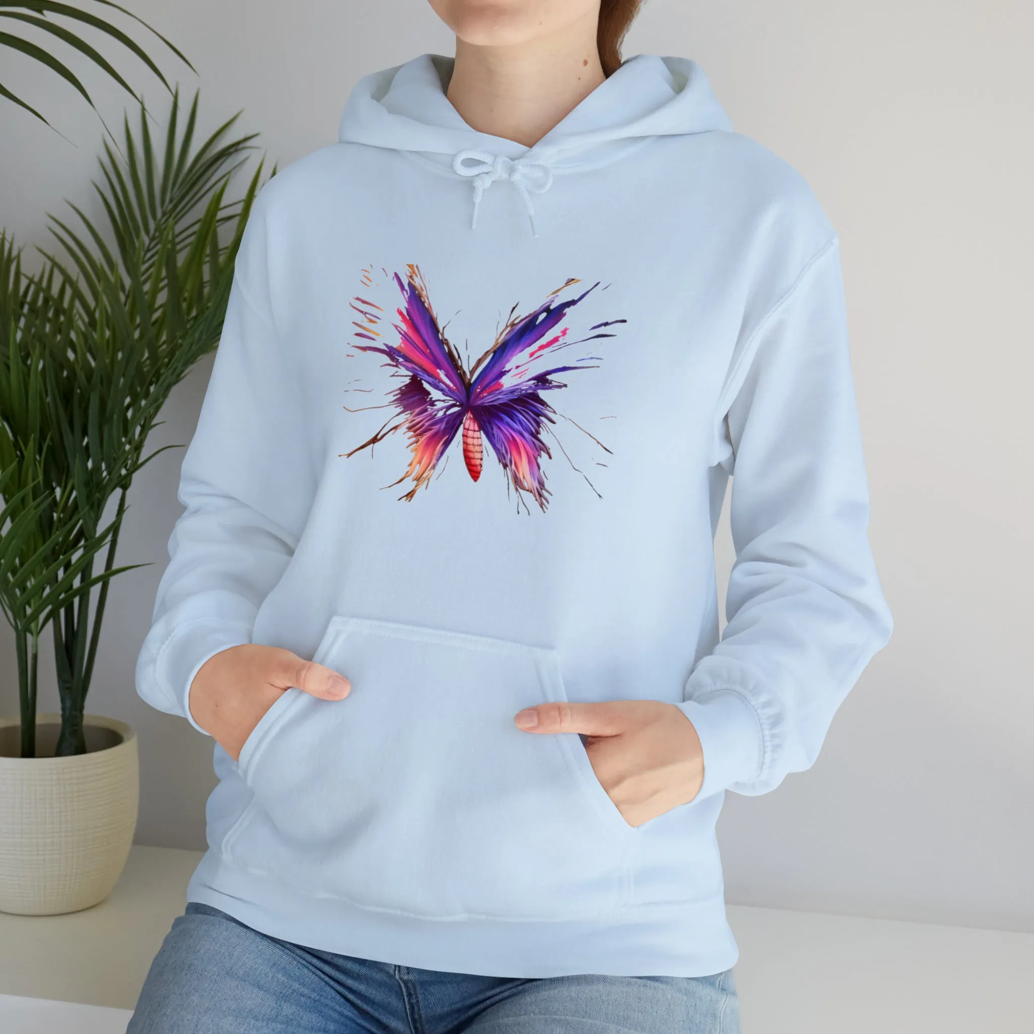 Butterfly Unisex Heavy Blend™ Hooded Sweatshirt