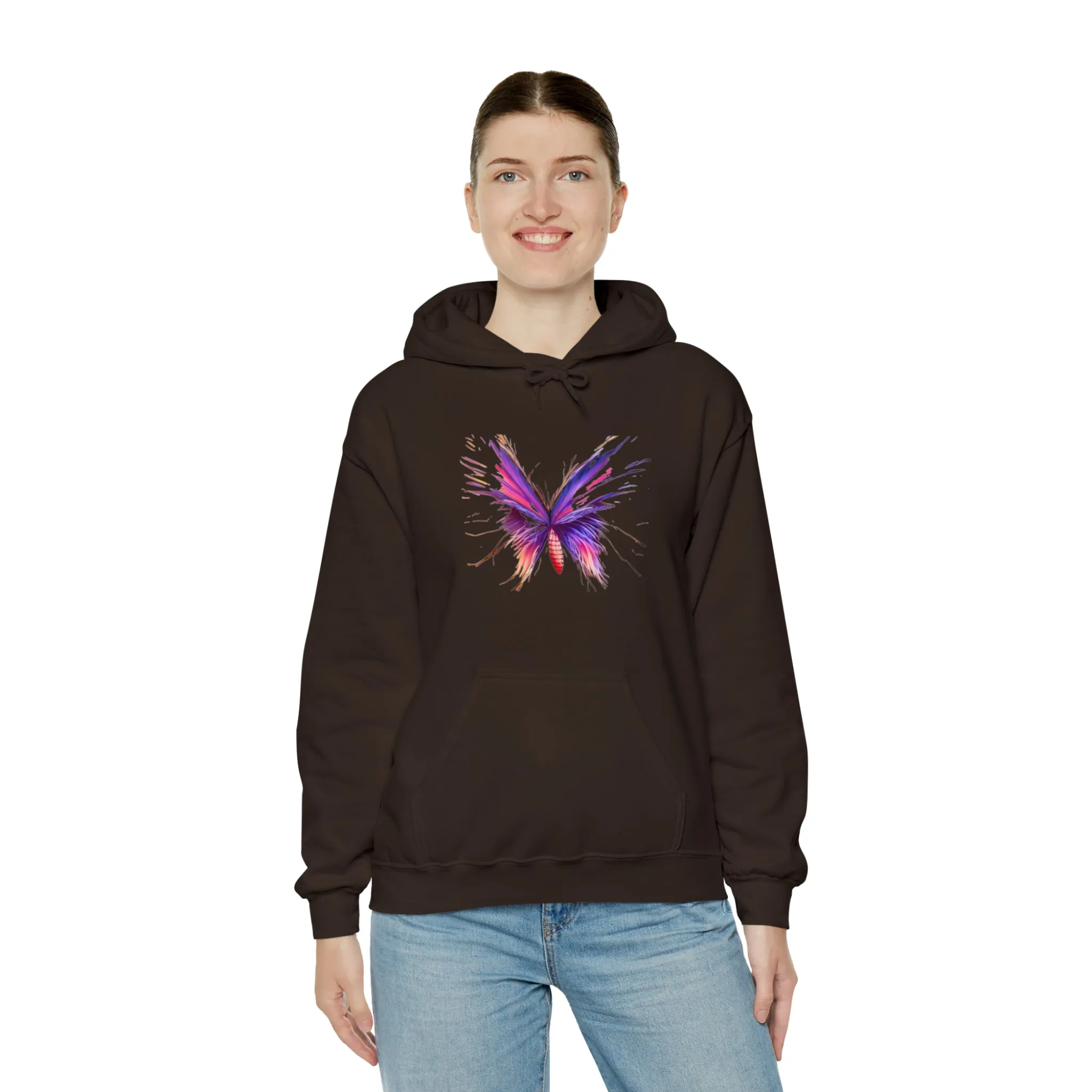 Butterfly Unisex Heavy Blend™ Hooded Sweatshirt