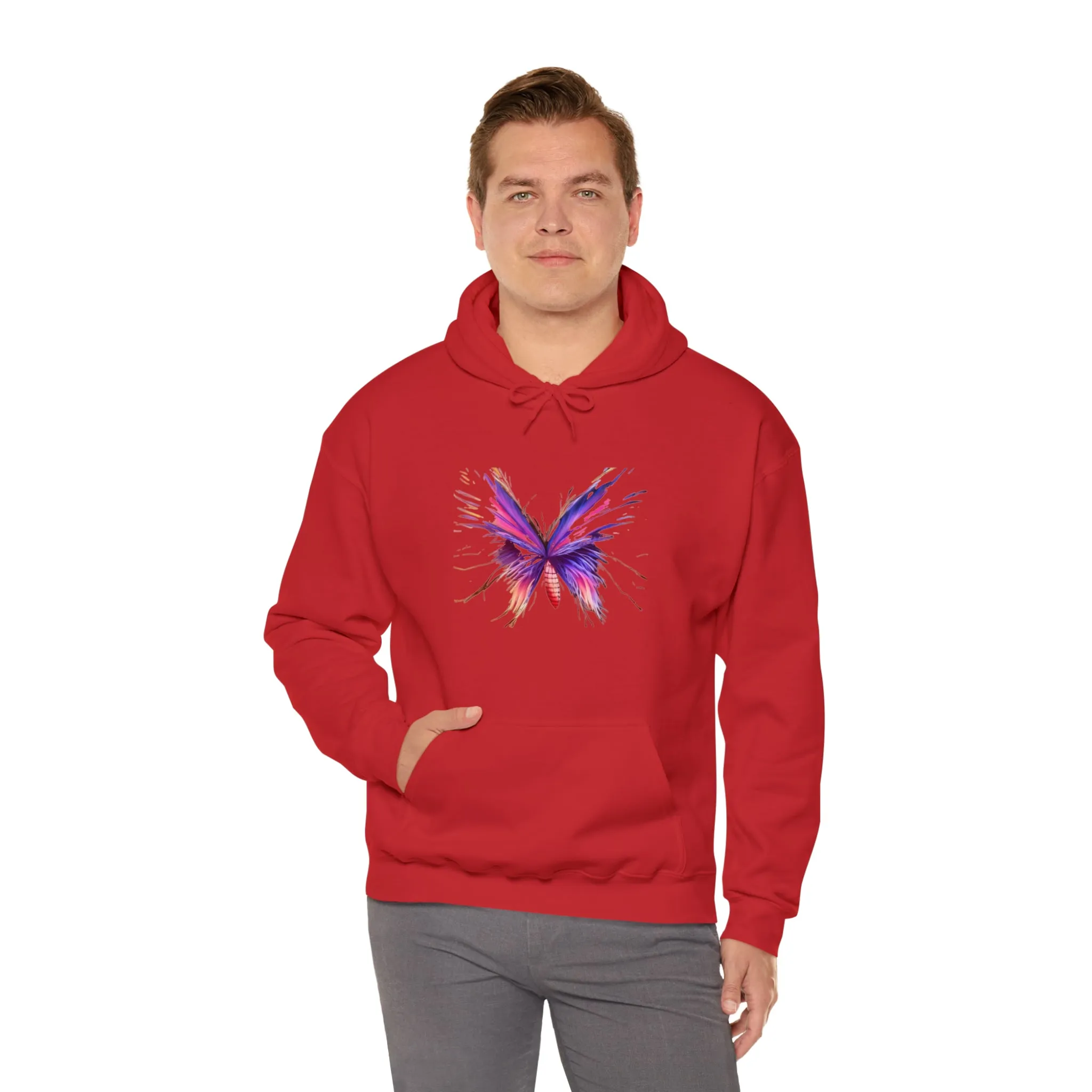 Butterfly Unisex Heavy Blend™ Hooded Sweatshirt