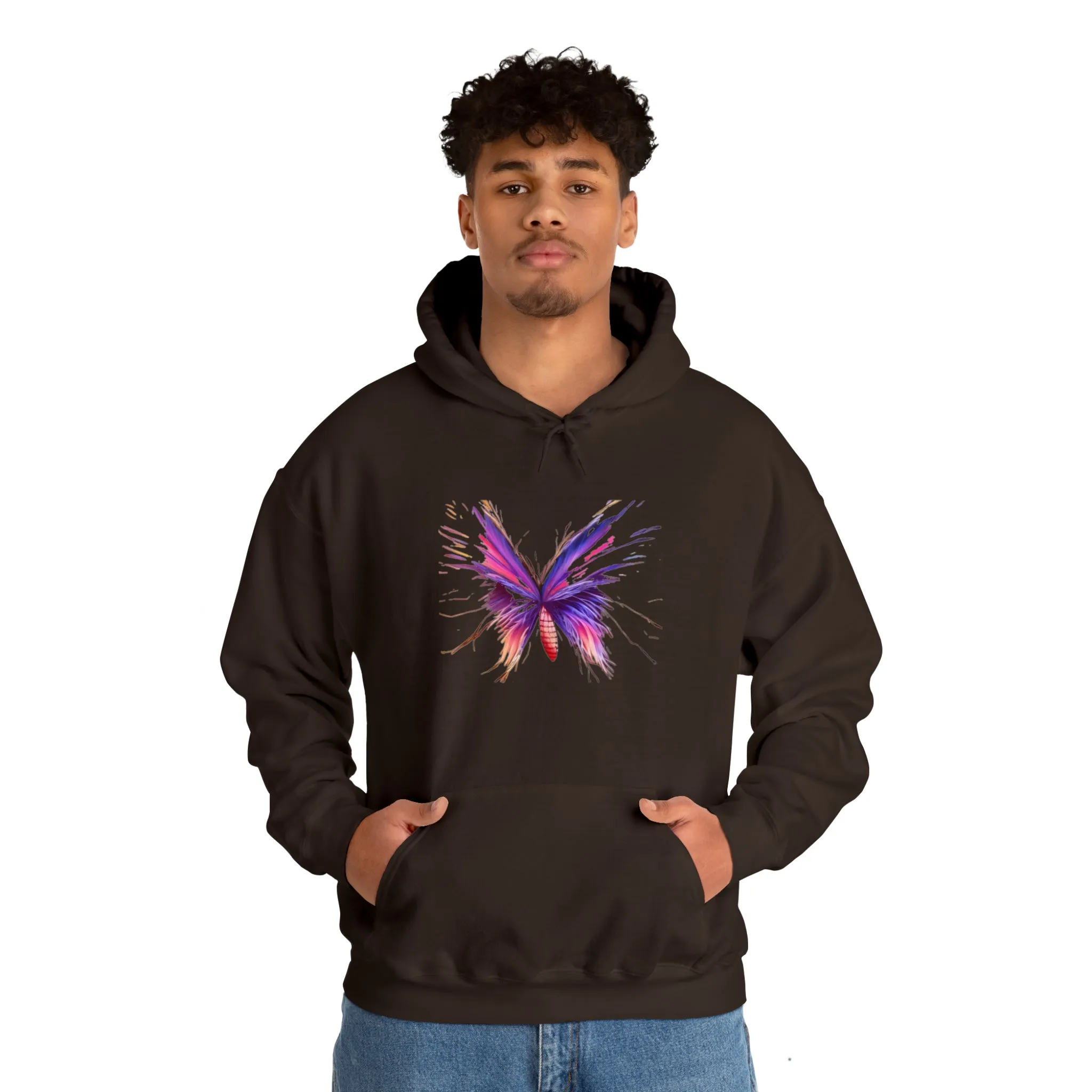 Butterfly Unisex Heavy Blend™ Hooded Sweatshirt