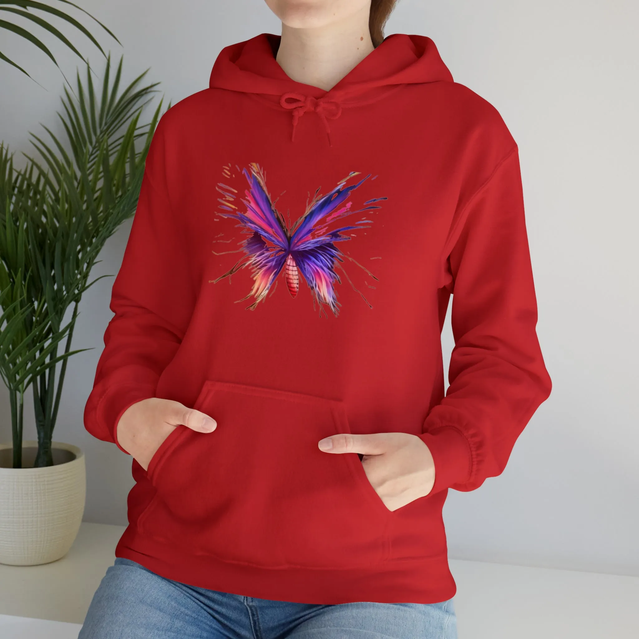 Butterfly Unisex Heavy Blend™ Hooded Sweatshirt