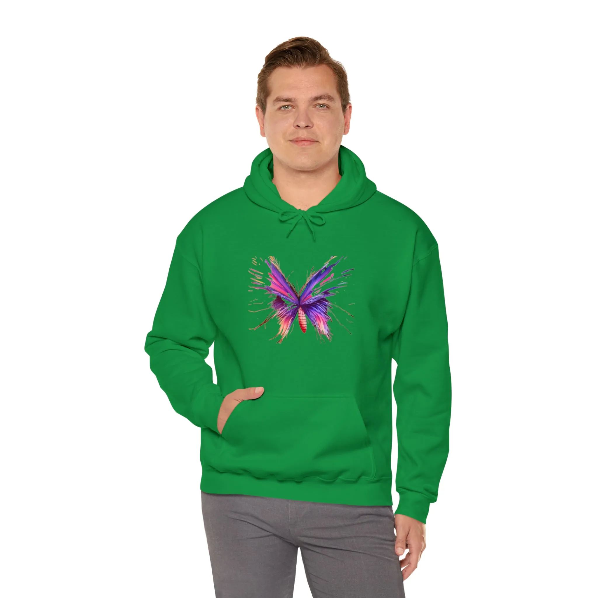 Butterfly Unisex Heavy Blend™ Hooded Sweatshirt