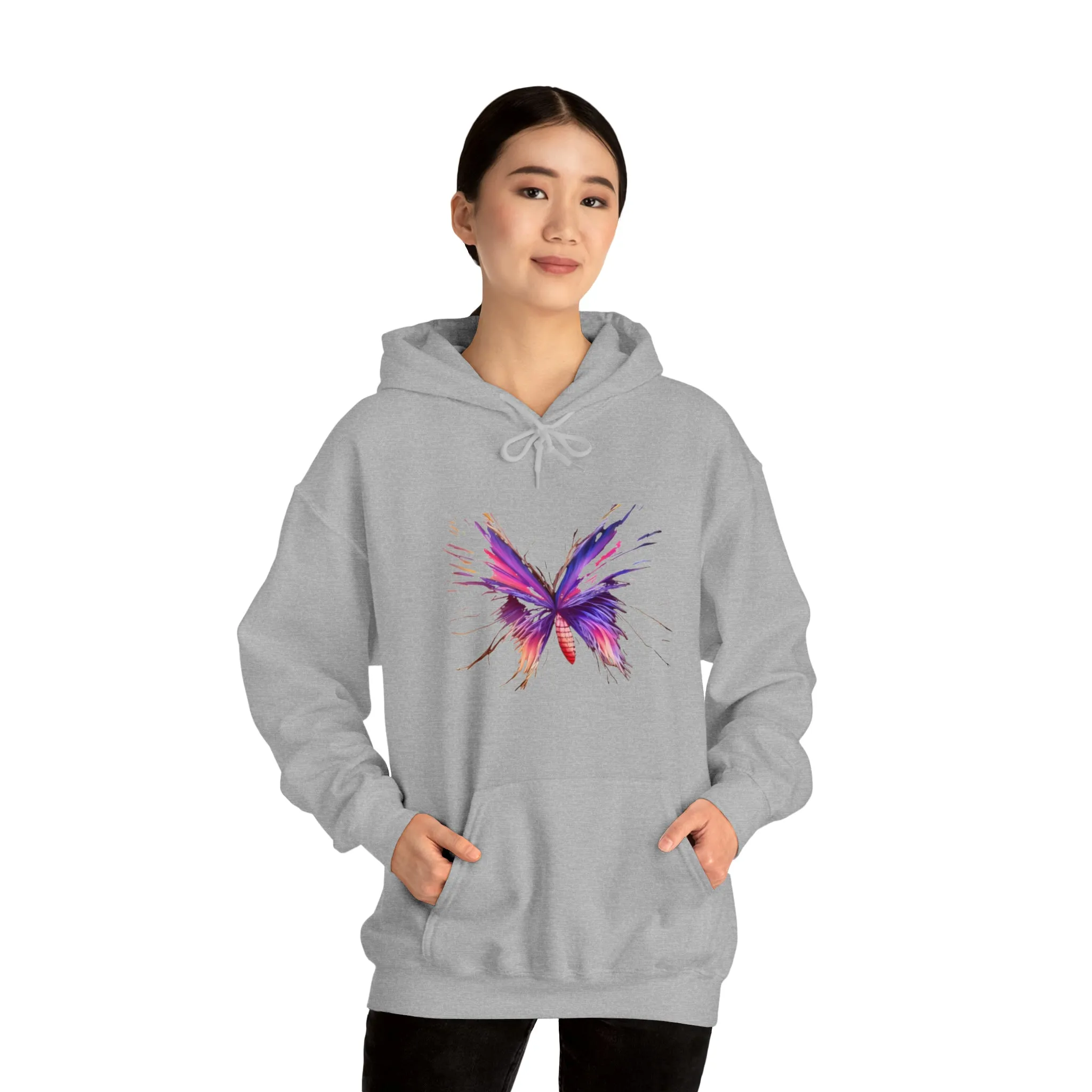 Butterfly Unisex Heavy Blend™ Hooded Sweatshirt