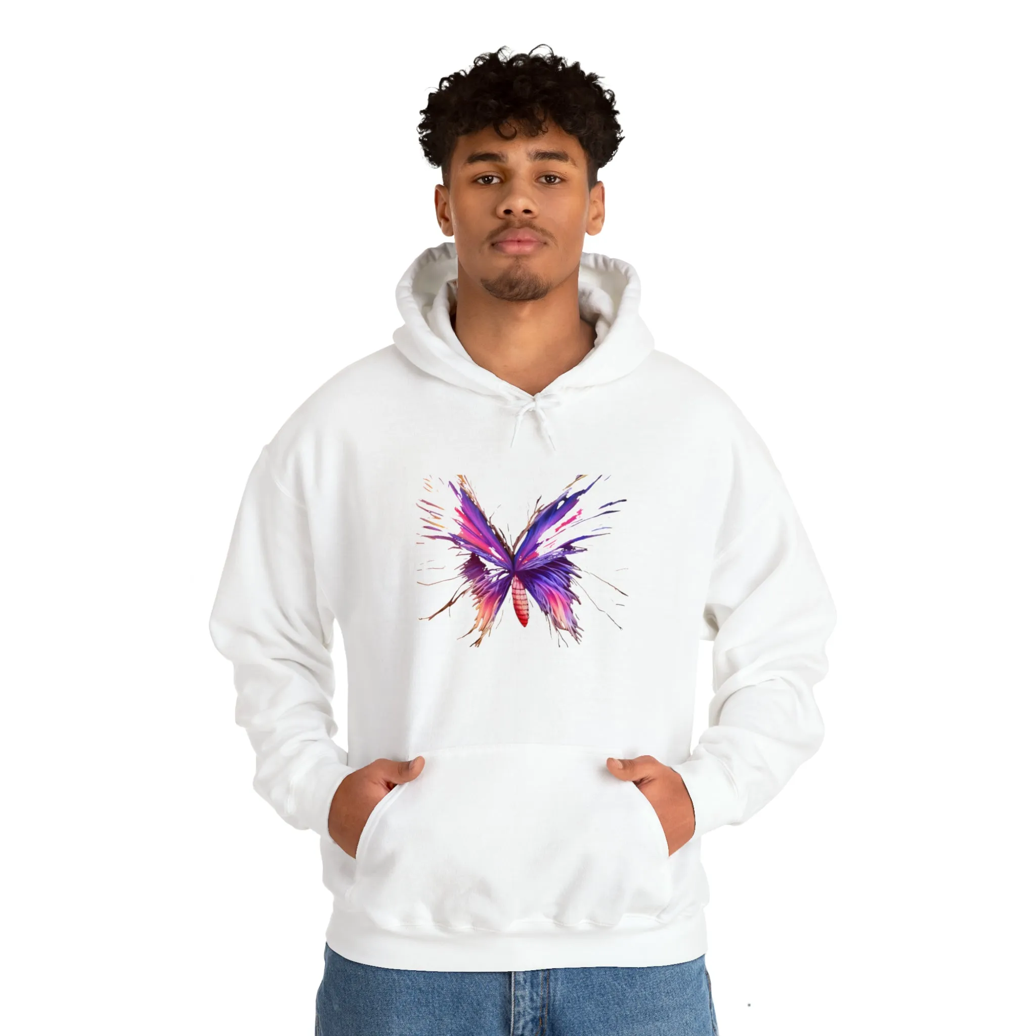 Butterfly Unisex Heavy Blend™ Hooded Sweatshirt