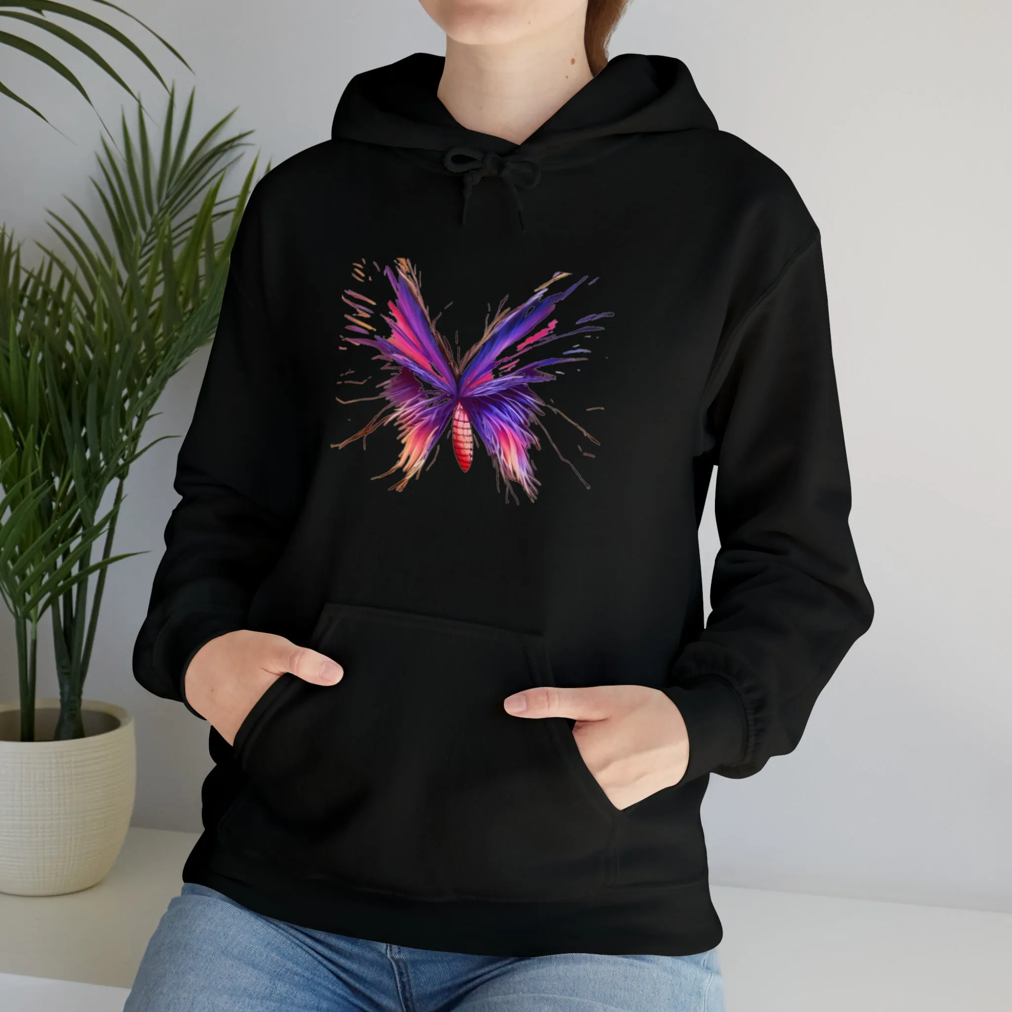 Butterfly Unisex Heavy Blend™ Hooded Sweatshirt