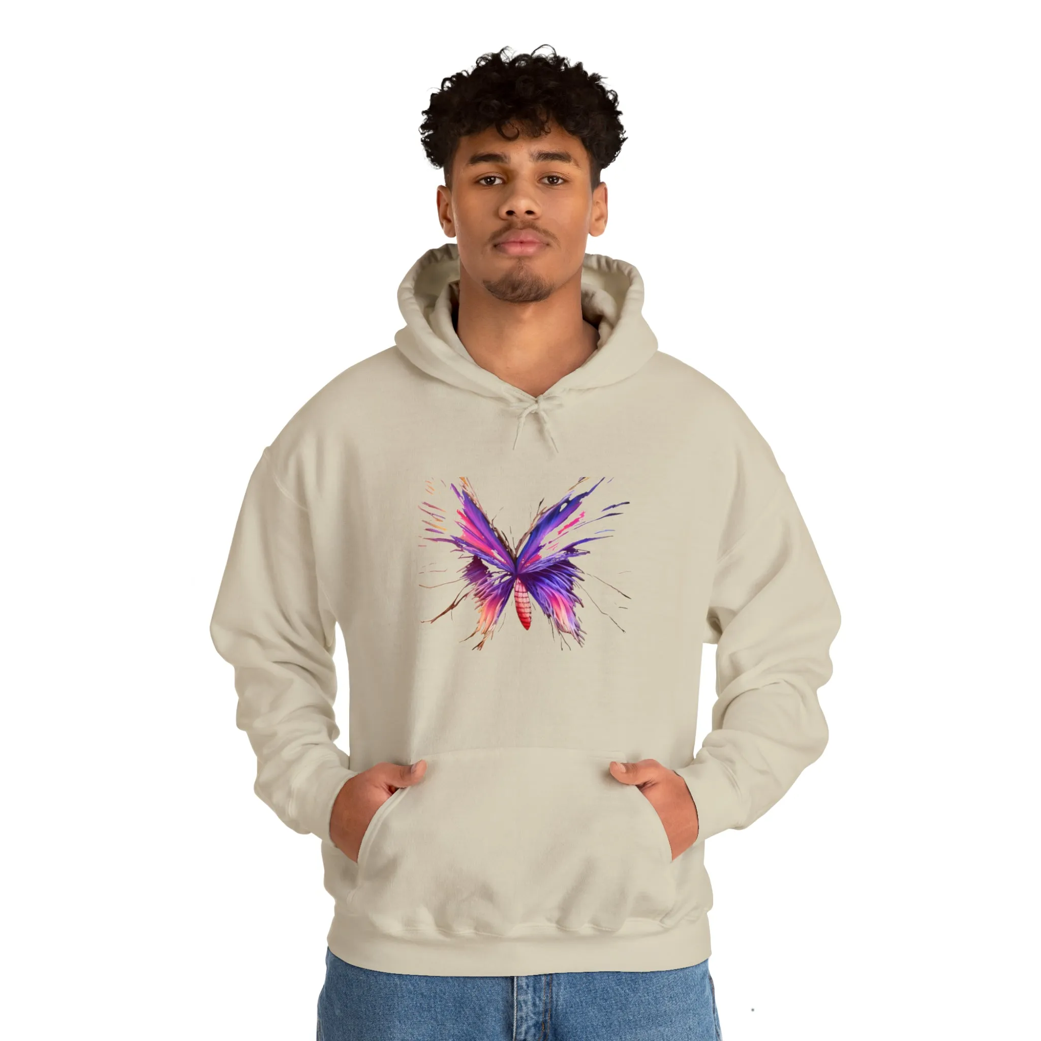 Butterfly Unisex Heavy Blend™ Hooded Sweatshirt