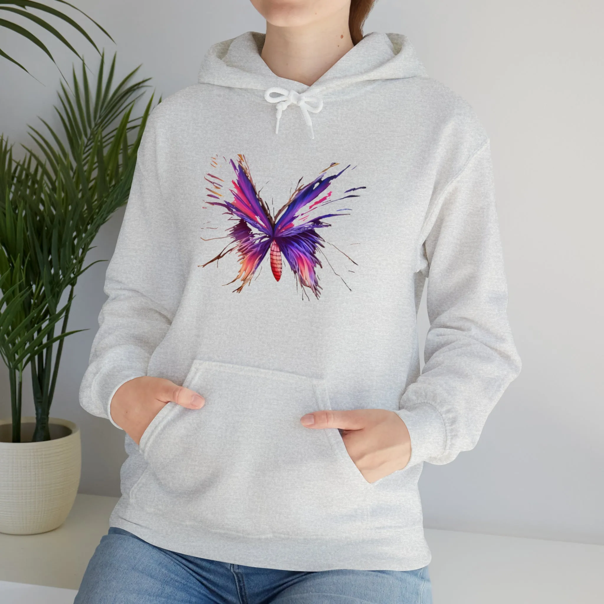 Butterfly Unisex Heavy Blend™ Hooded Sweatshirt
