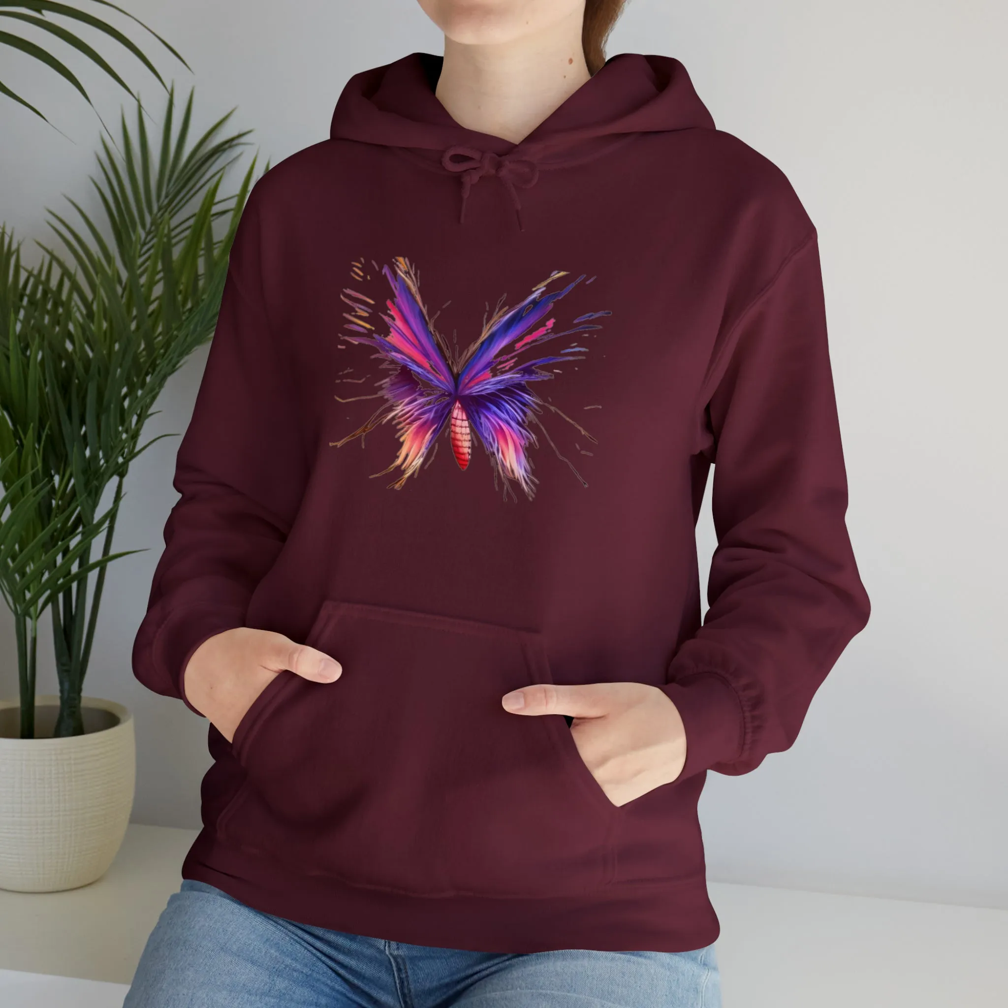 Butterfly Unisex Heavy Blend™ Hooded Sweatshirt