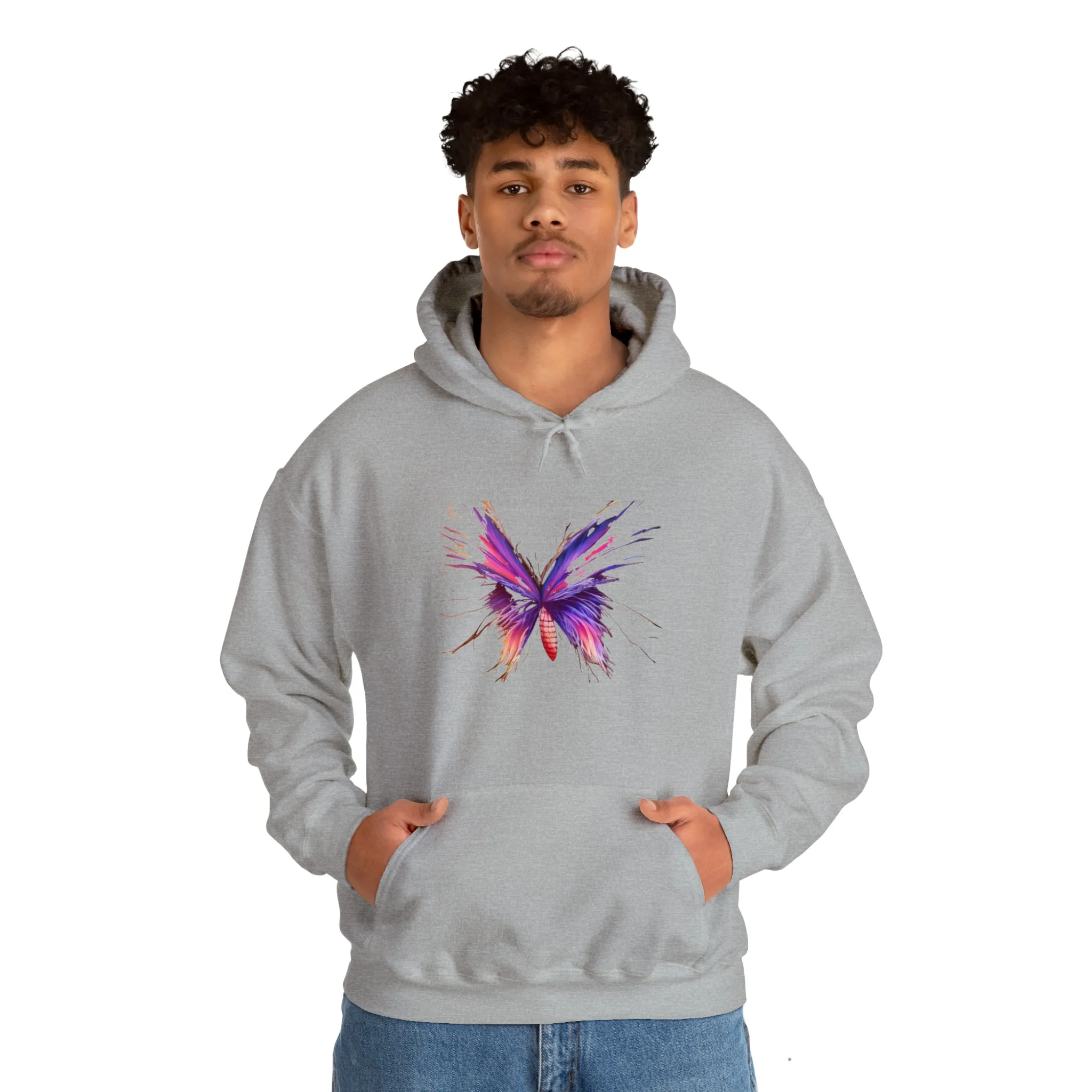 Butterfly Unisex Heavy Blend™ Hooded Sweatshirt