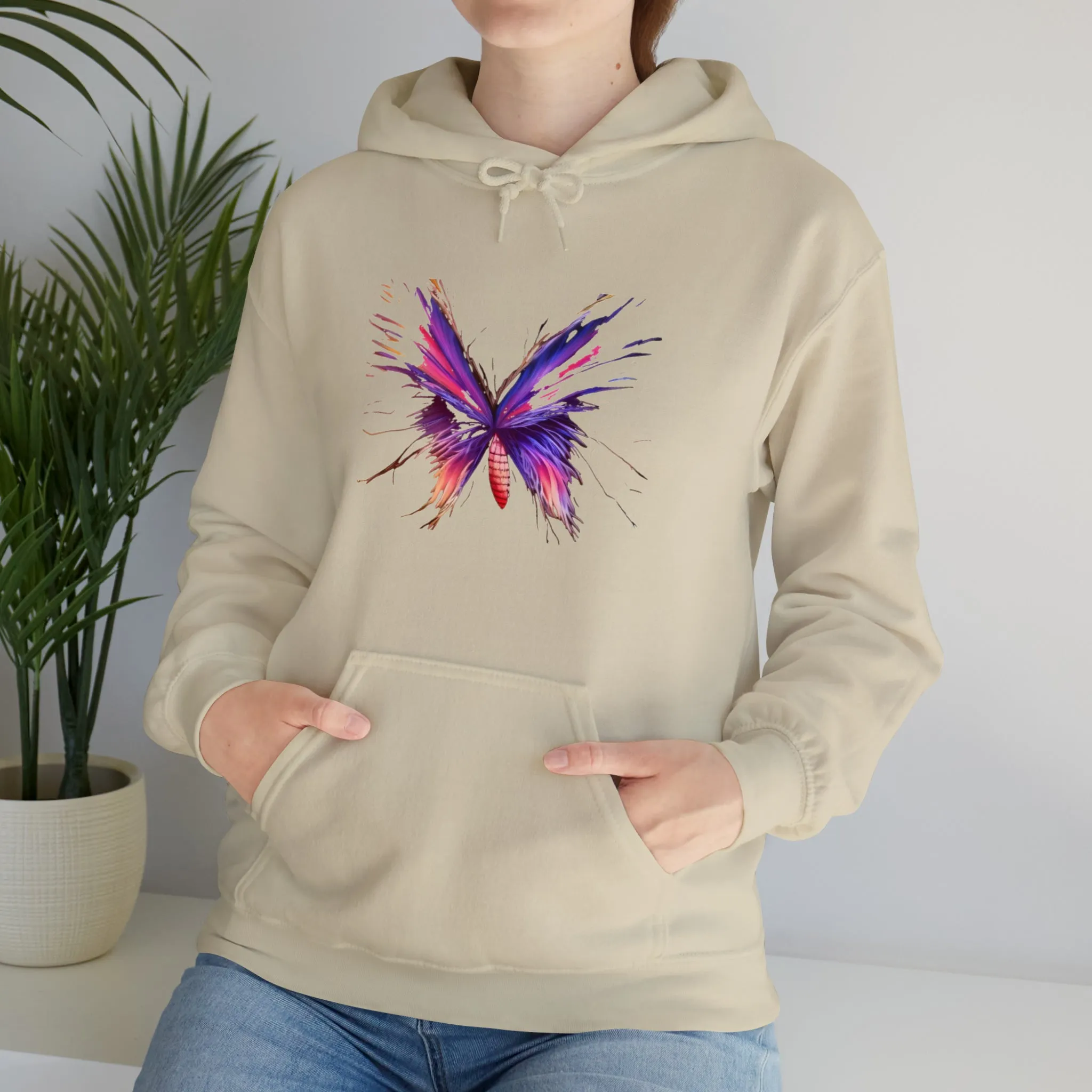 Butterfly Unisex Heavy Blend™ Hooded Sweatshirt