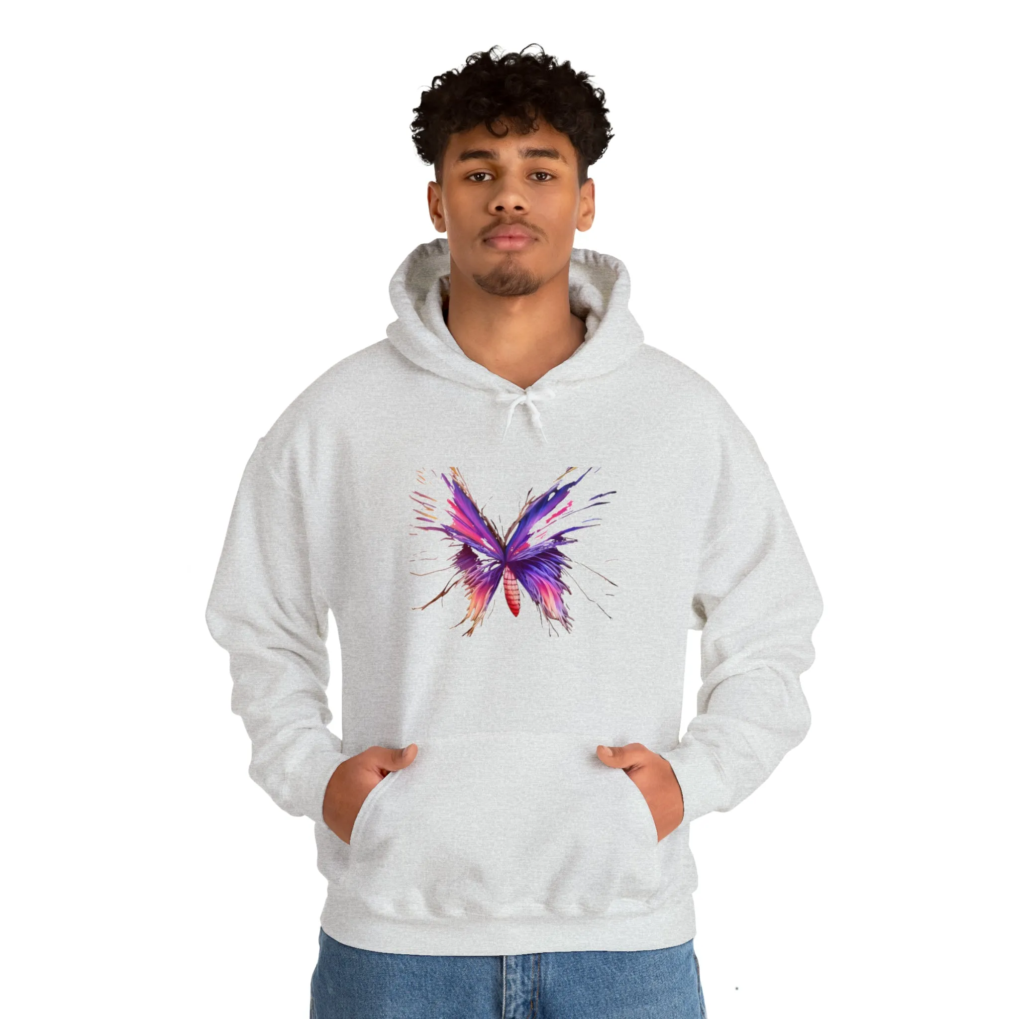 Butterfly Unisex Heavy Blend™ Hooded Sweatshirt