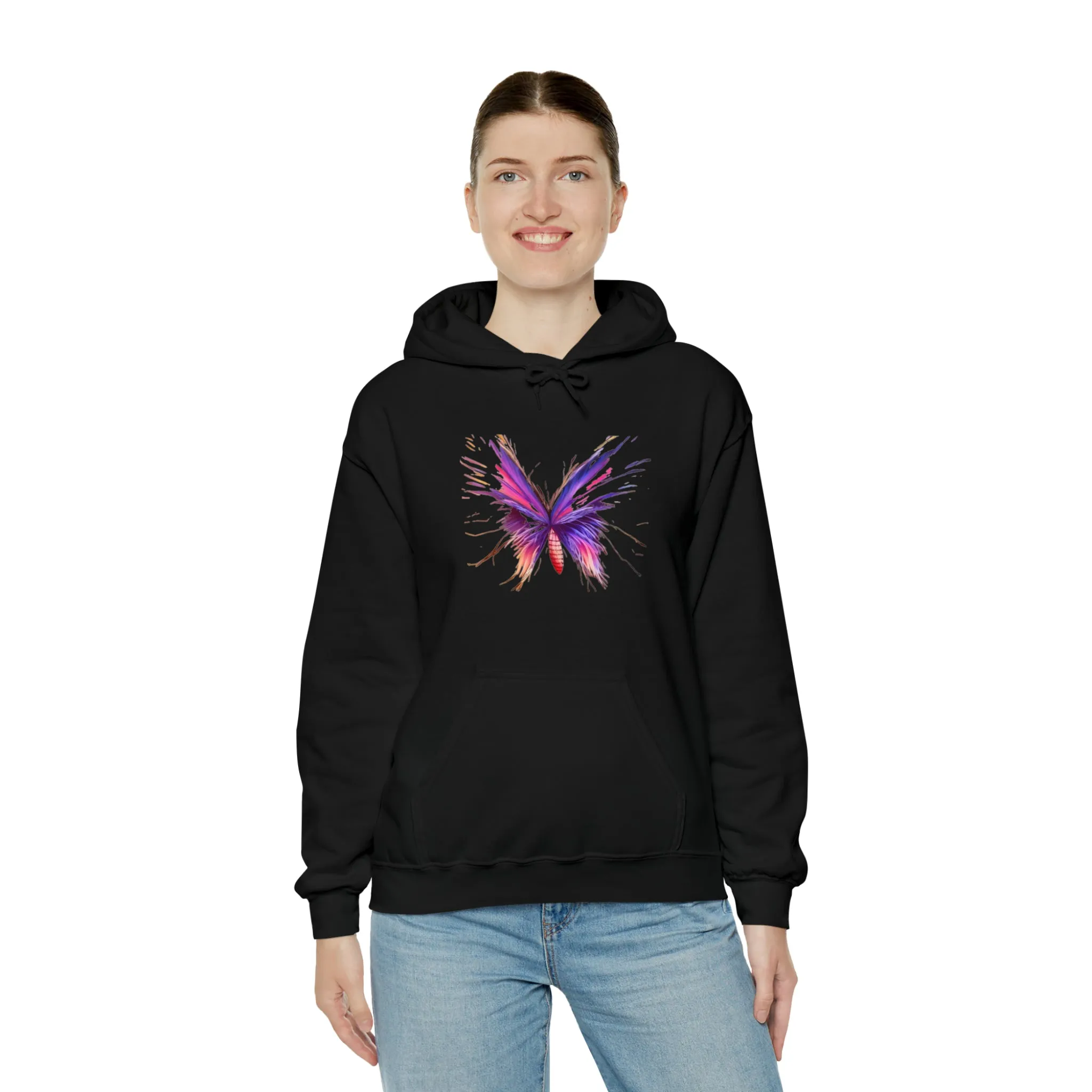 Butterfly Unisex Heavy Blend™ Hooded Sweatshirt