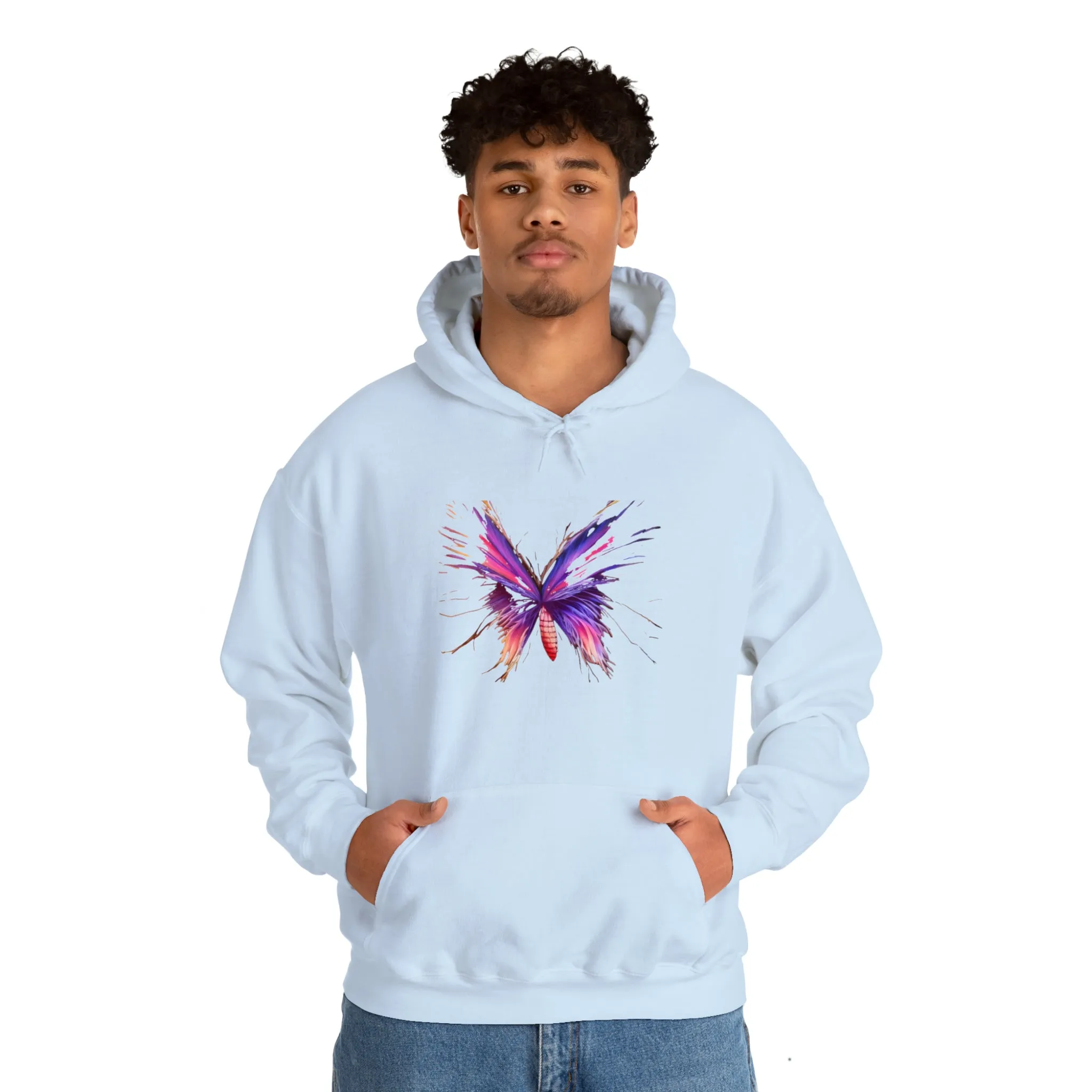Butterfly Unisex Heavy Blend™ Hooded Sweatshirt