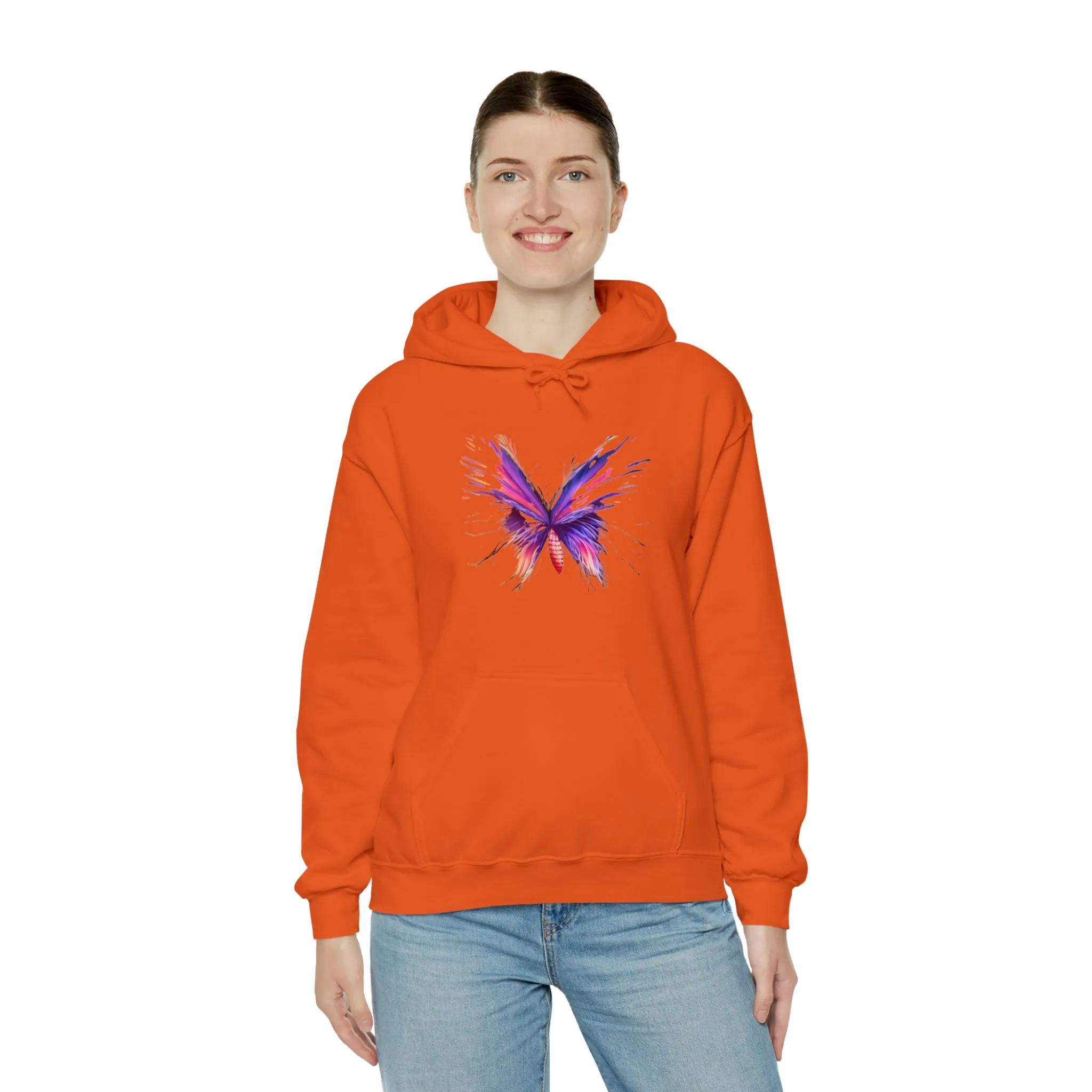 Butterfly Unisex Heavy Blend™ Hooded Sweatshirt