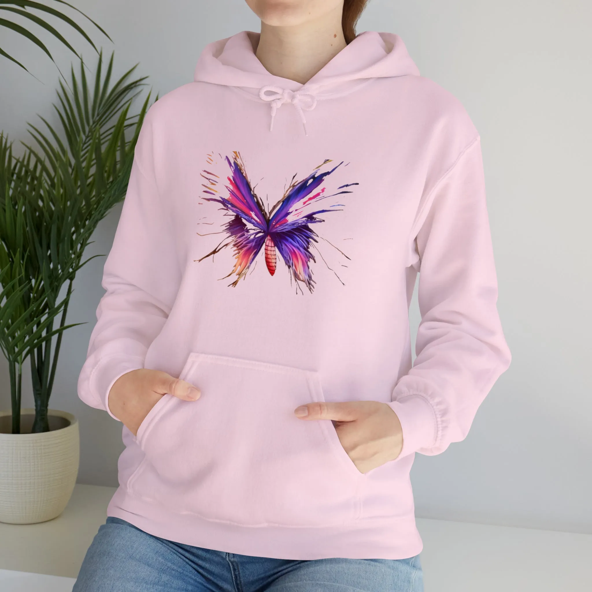 Butterfly Unisex Heavy Blend™ Hooded Sweatshirt