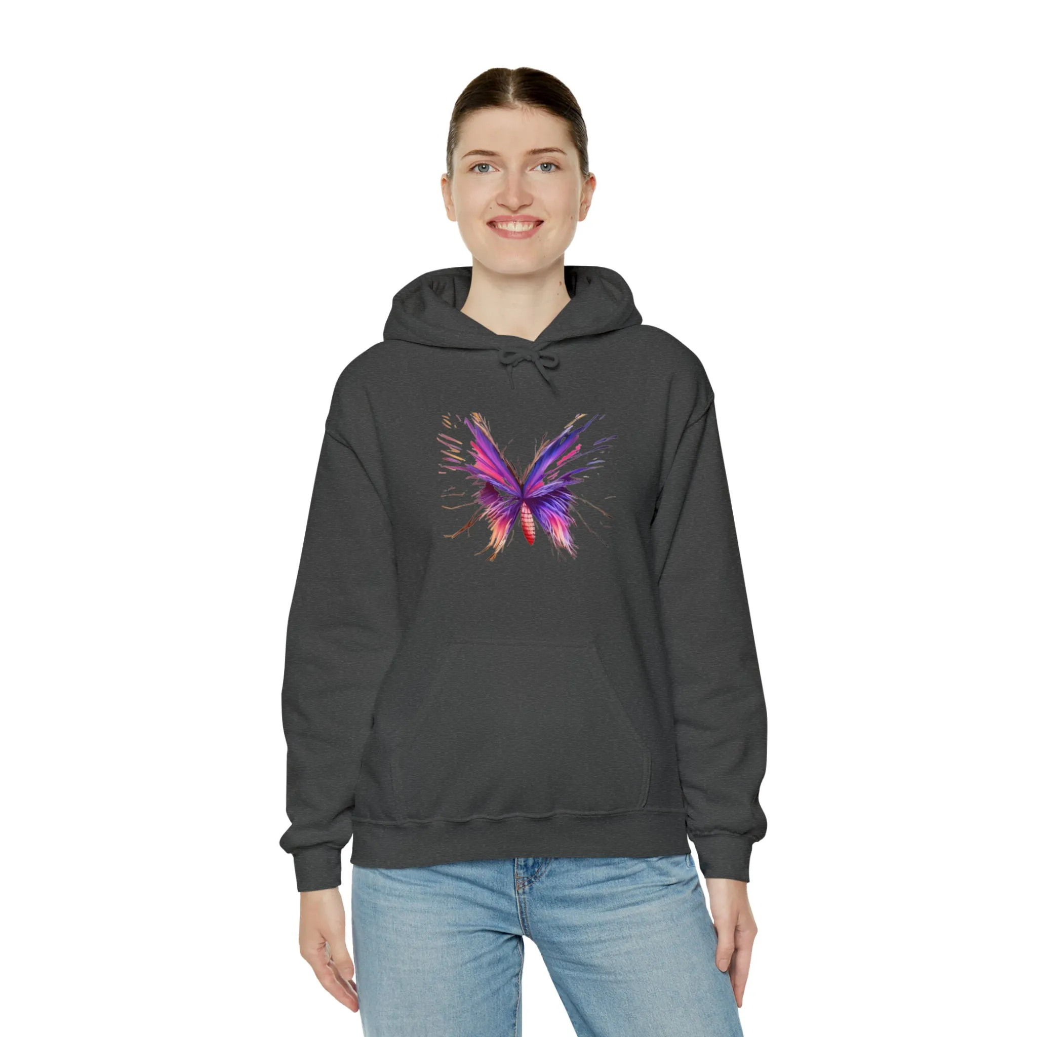 Butterfly Unisex Heavy Blend™ Hooded Sweatshirt