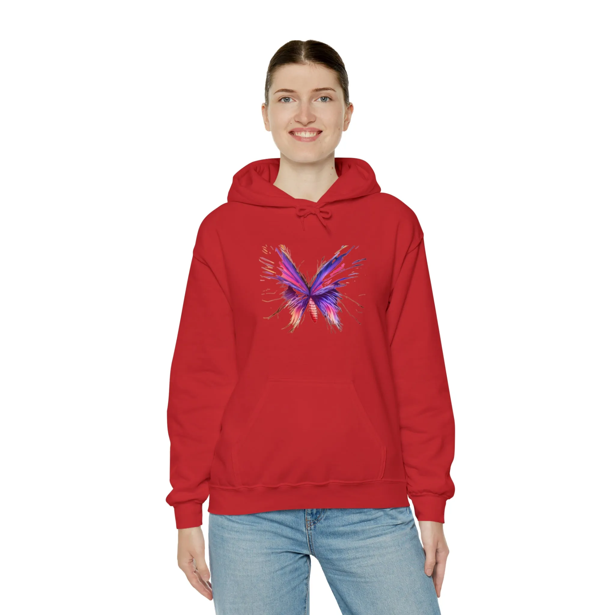 Butterfly Unisex Heavy Blend™ Hooded Sweatshirt
