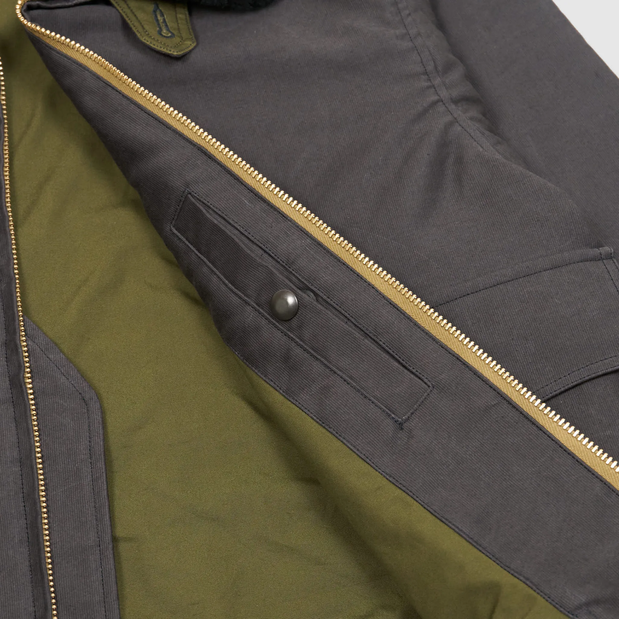 Buzz Rickson's G1 Jungle Cloth Shearling Collar Jacket