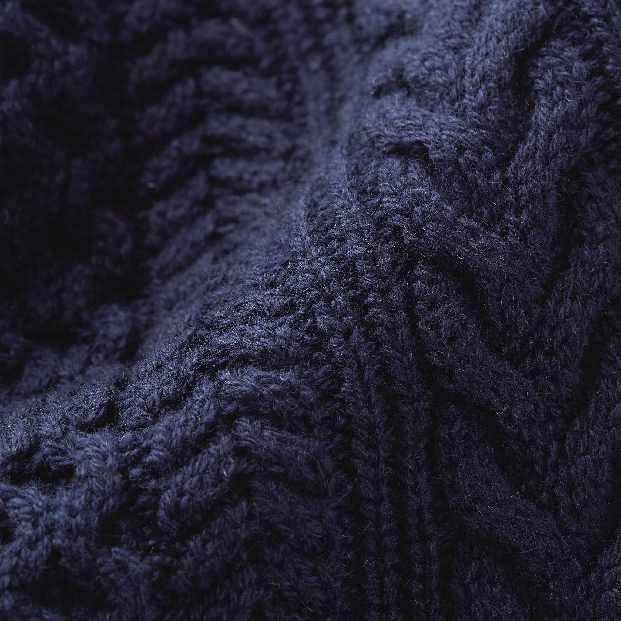 Cableknit Crewneck Sweater