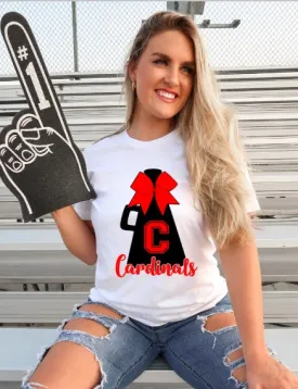 Cardinals Megaphone Cheer Graphic Tee