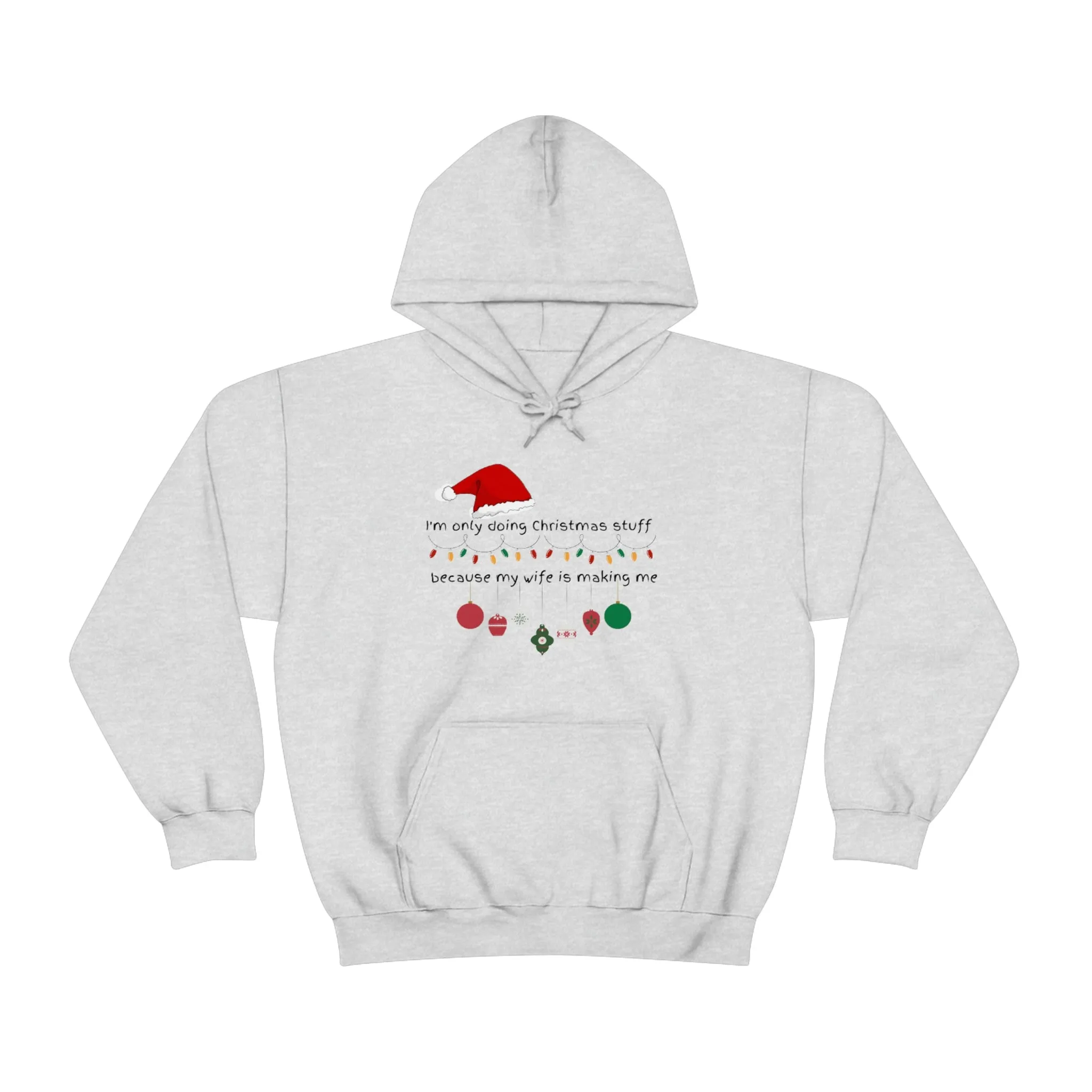 christmas stuff/wife Unisex Heavy Blend™ Hooded Sweatshirt
