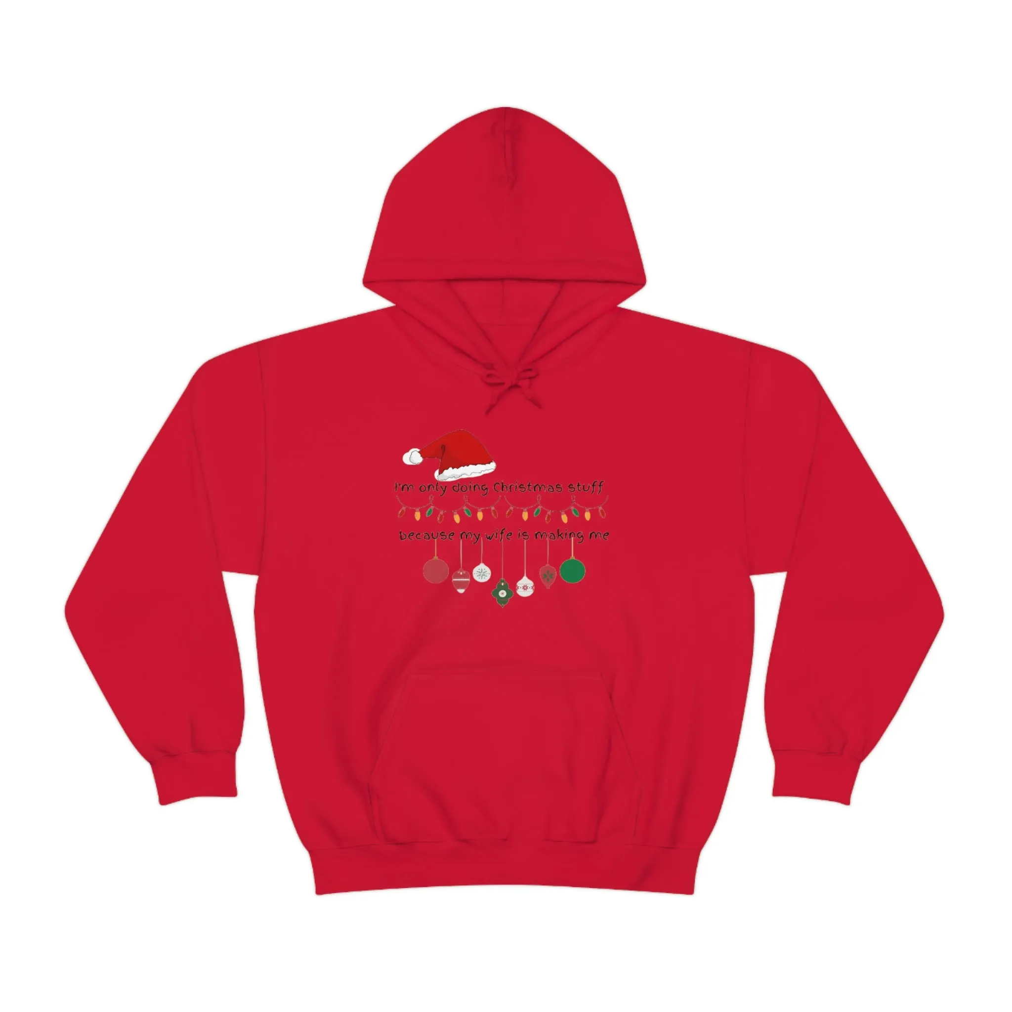 christmas stuff/wife Unisex Heavy Blend™ Hooded Sweatshirt