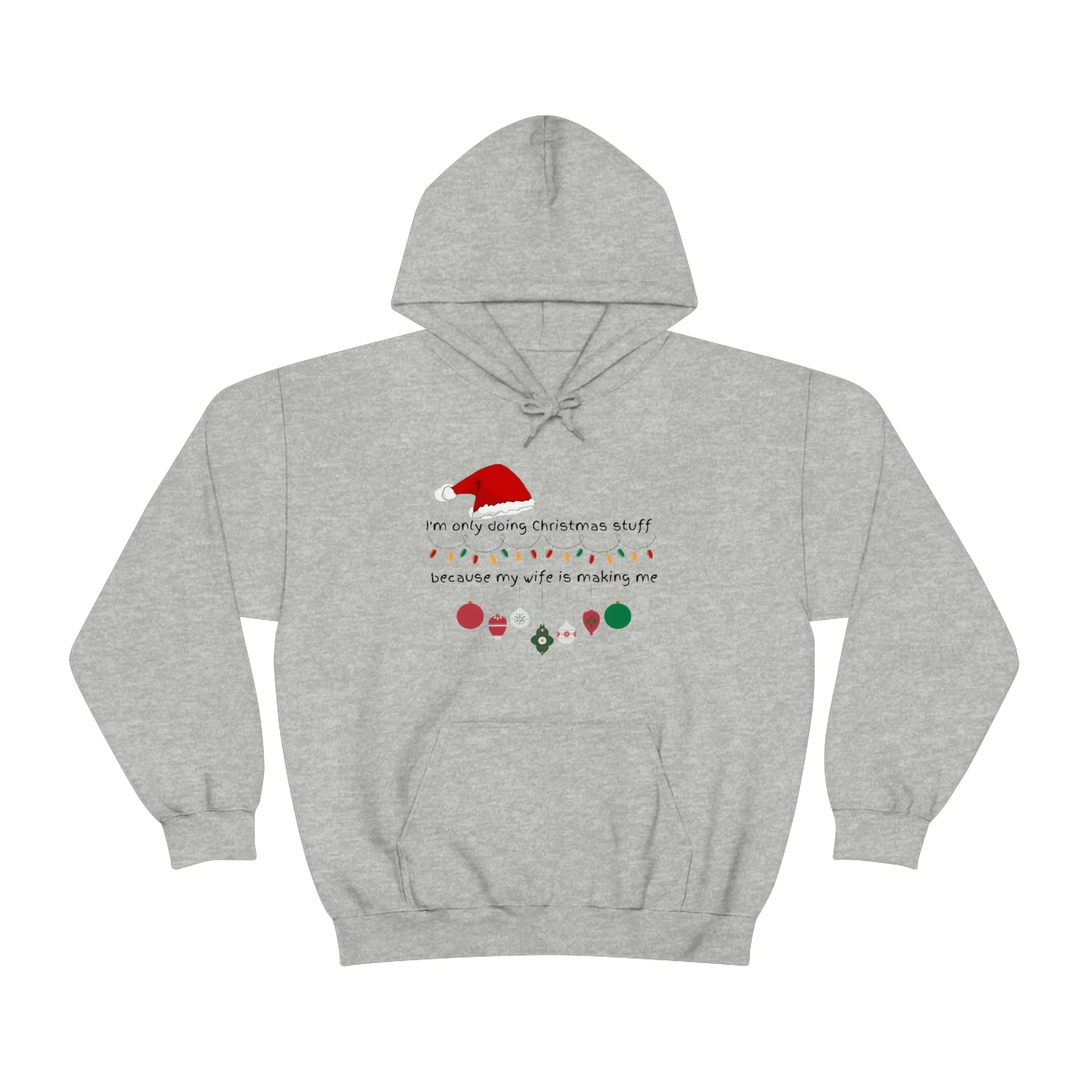 christmas stuff/wife Unisex Heavy Blend™ Hooded Sweatshirt