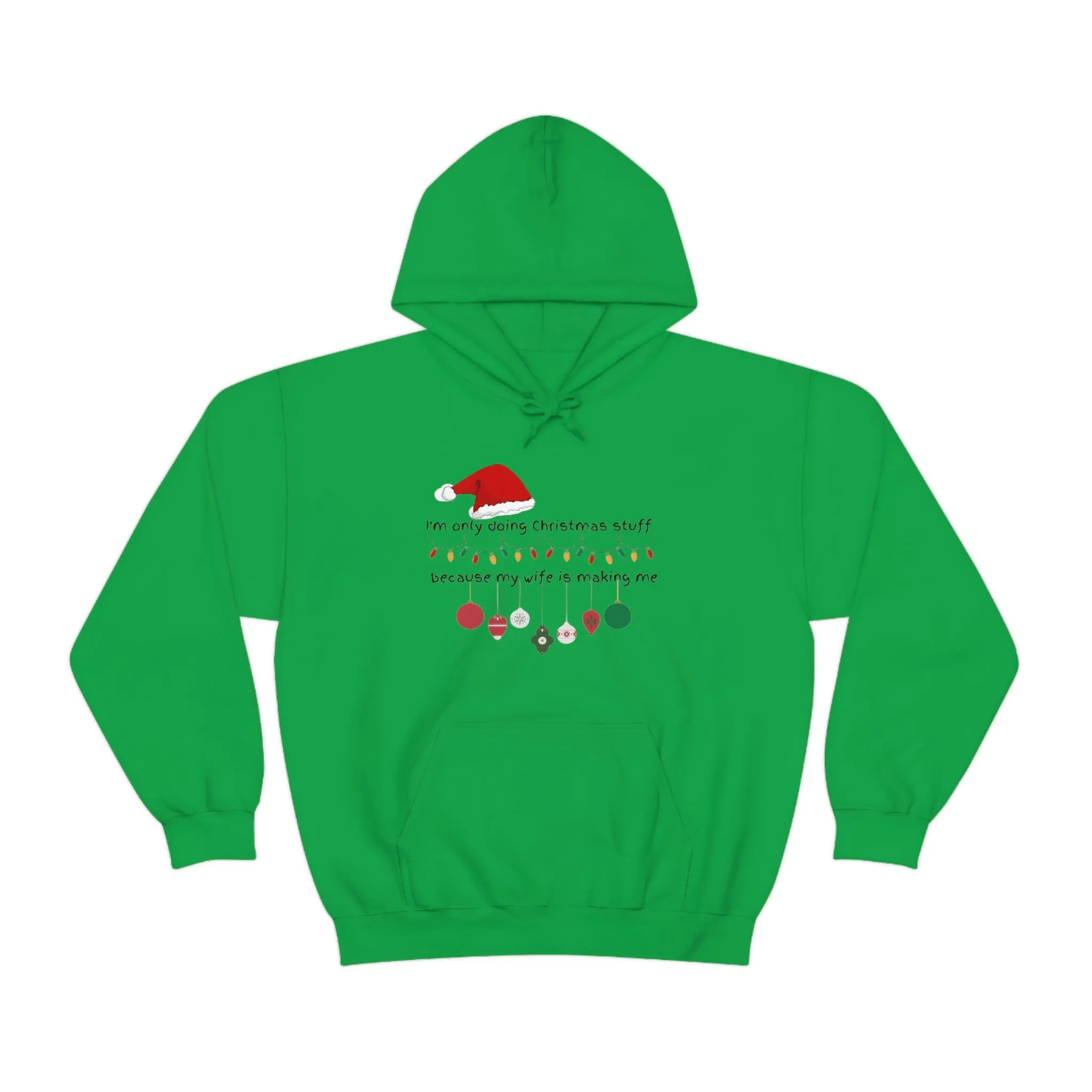 christmas stuff/wife Unisex Heavy Blend™ Hooded Sweatshirt