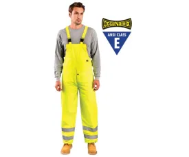 Classic Breathable Rain Bib - Lime - Large