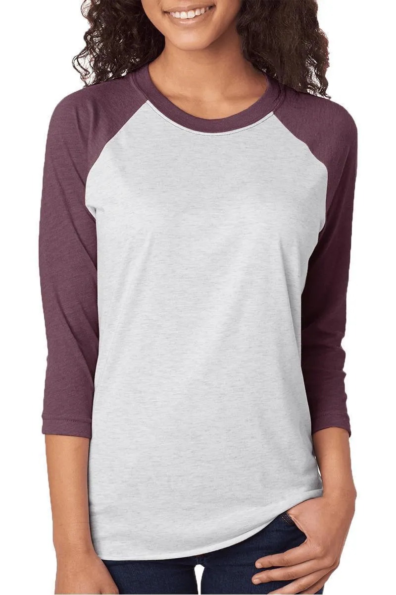 Colorblock Fall Things Tri-Blend Unisex 3/4 Raglan