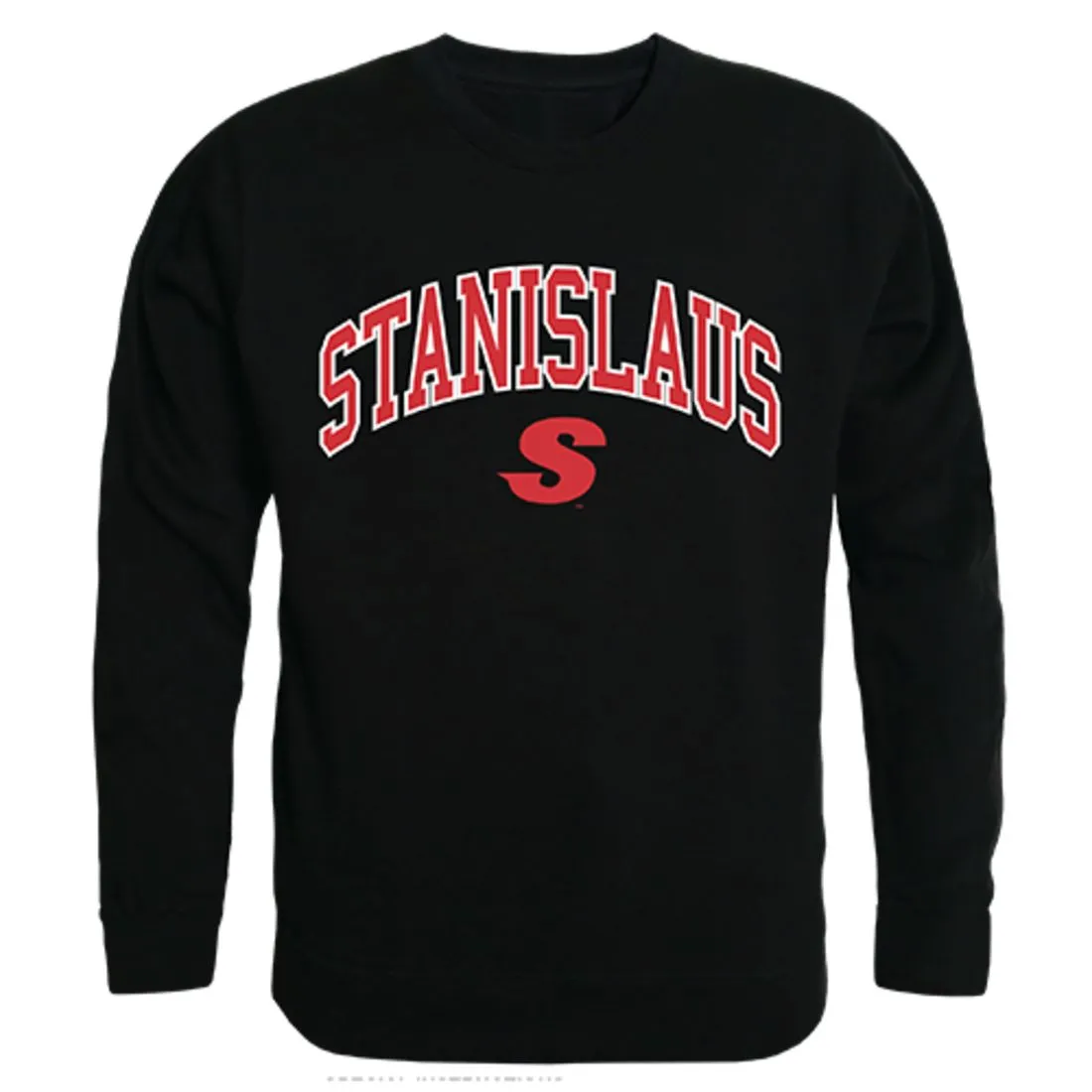 CSUSTAN California State University Stanislaus Campus Crewneck Pullover Sweatshirt Sweater Black
