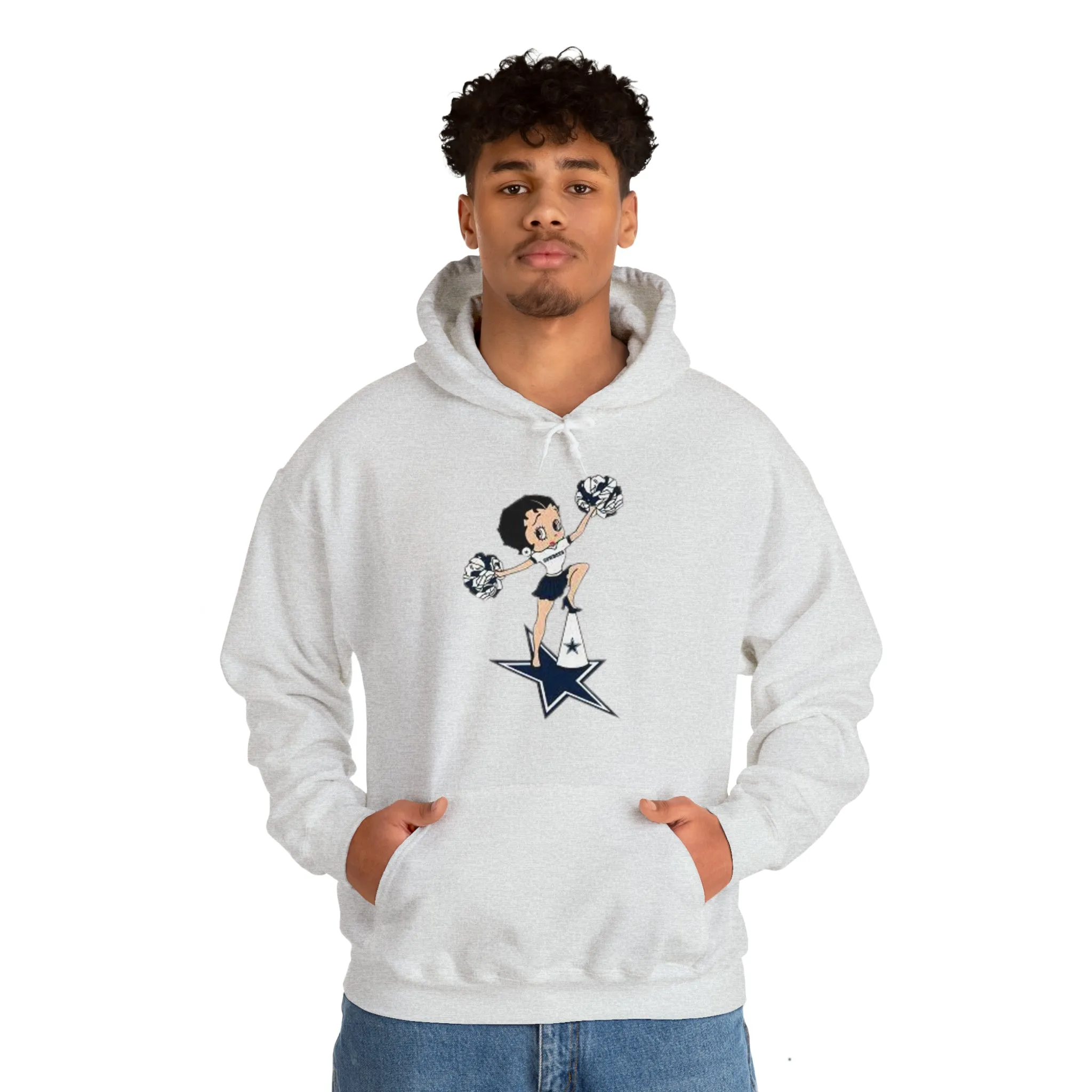 Dallas Cowboys Betty Unisex Heavy Blend™ Hooded Sweatshirt