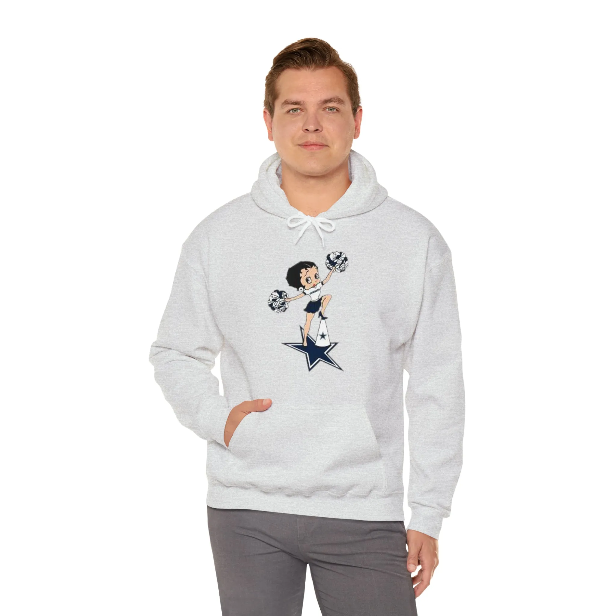Dallas Cowboys Betty Unisex Heavy Blend™ Hooded Sweatshirt