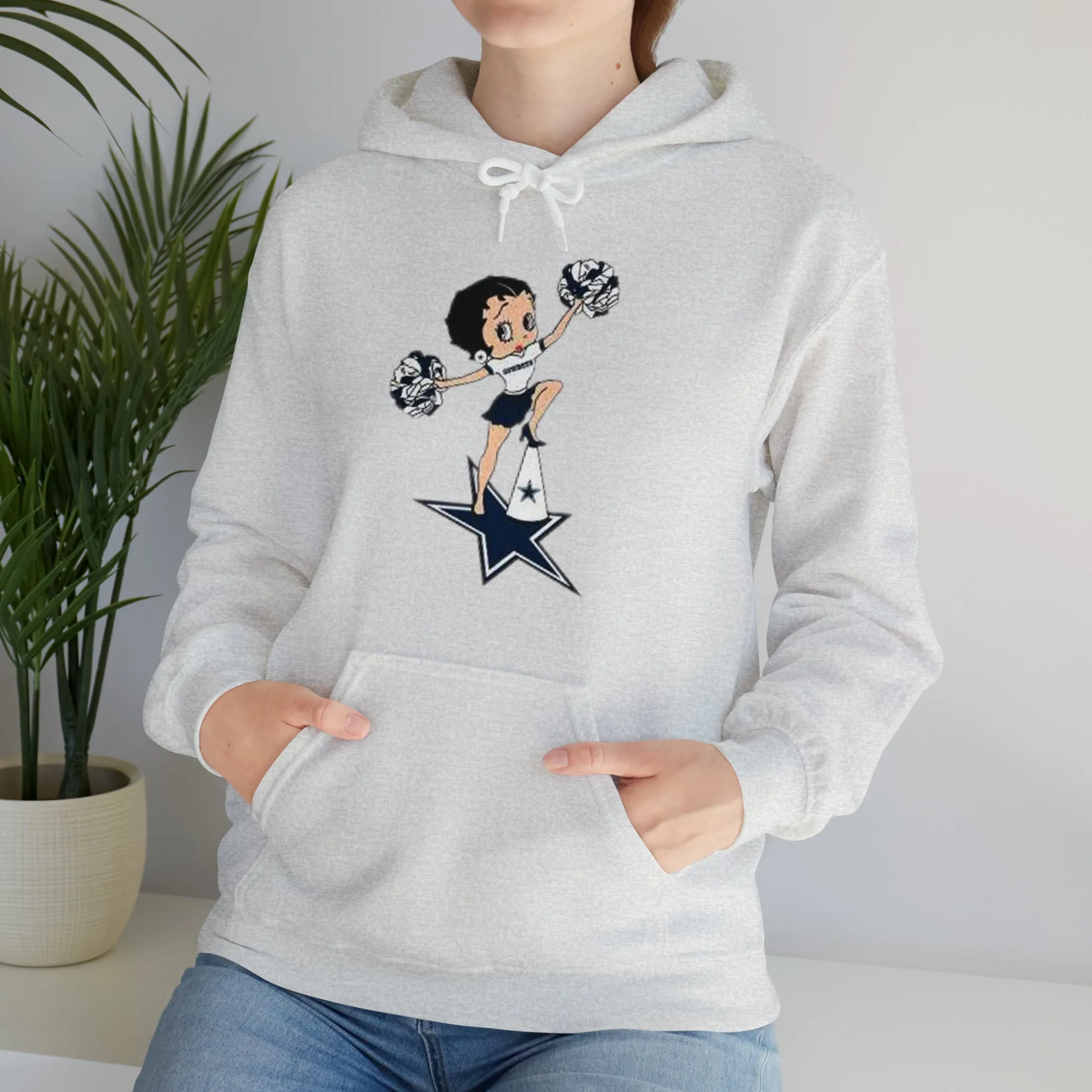 Dallas Cowboys Betty Unisex Heavy Blend™ Hooded Sweatshirt