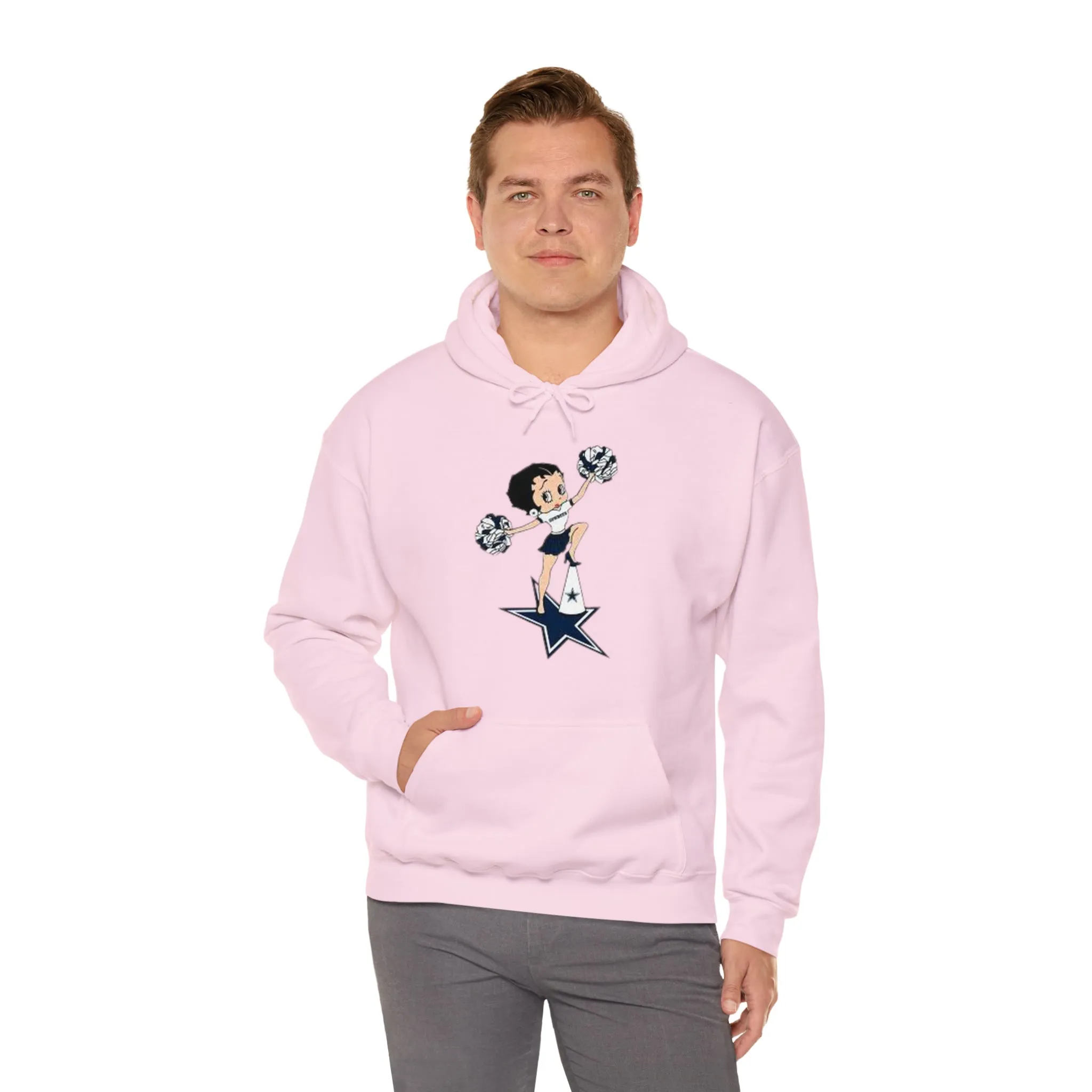 Dallas Cowboys Betty Unisex Heavy Blend™ Hooded Sweatshirt