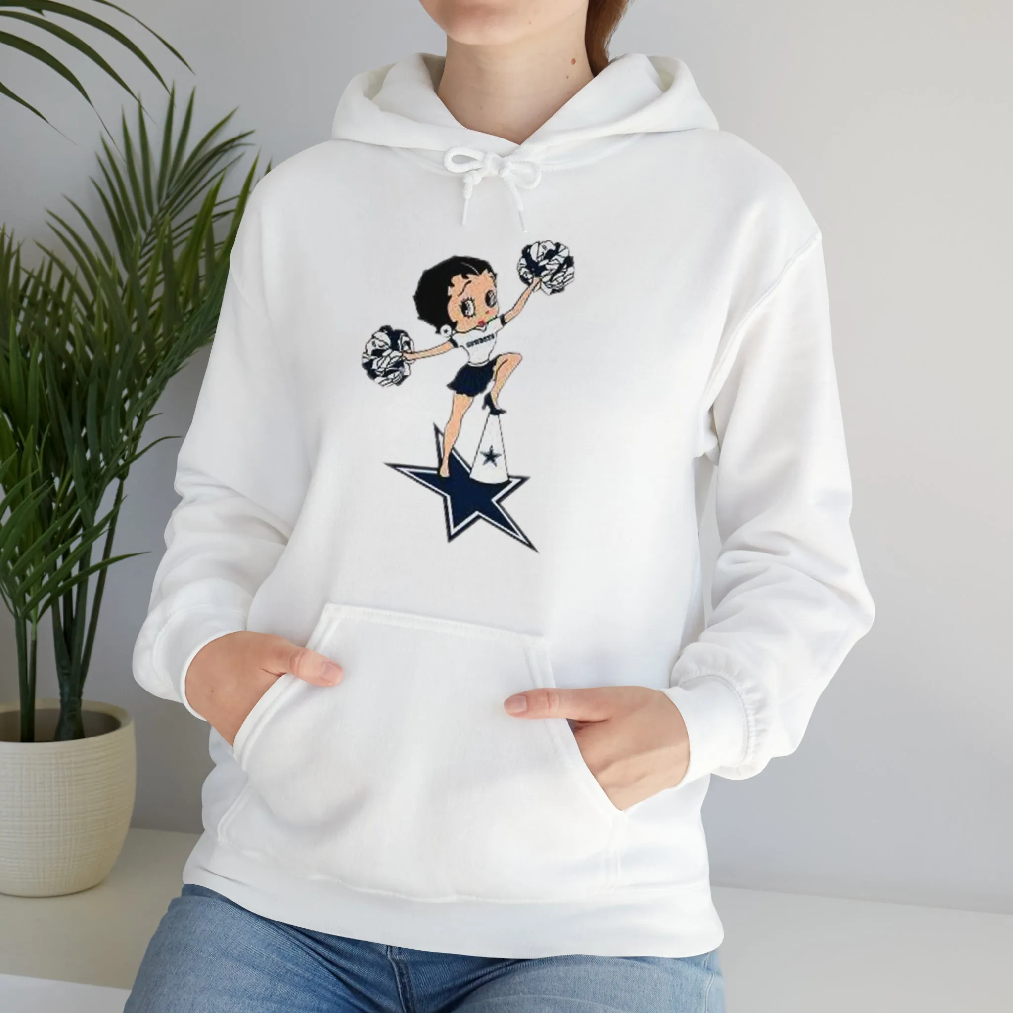 Dallas Cowboys Betty Unisex Heavy Blend™ Hooded Sweatshirt