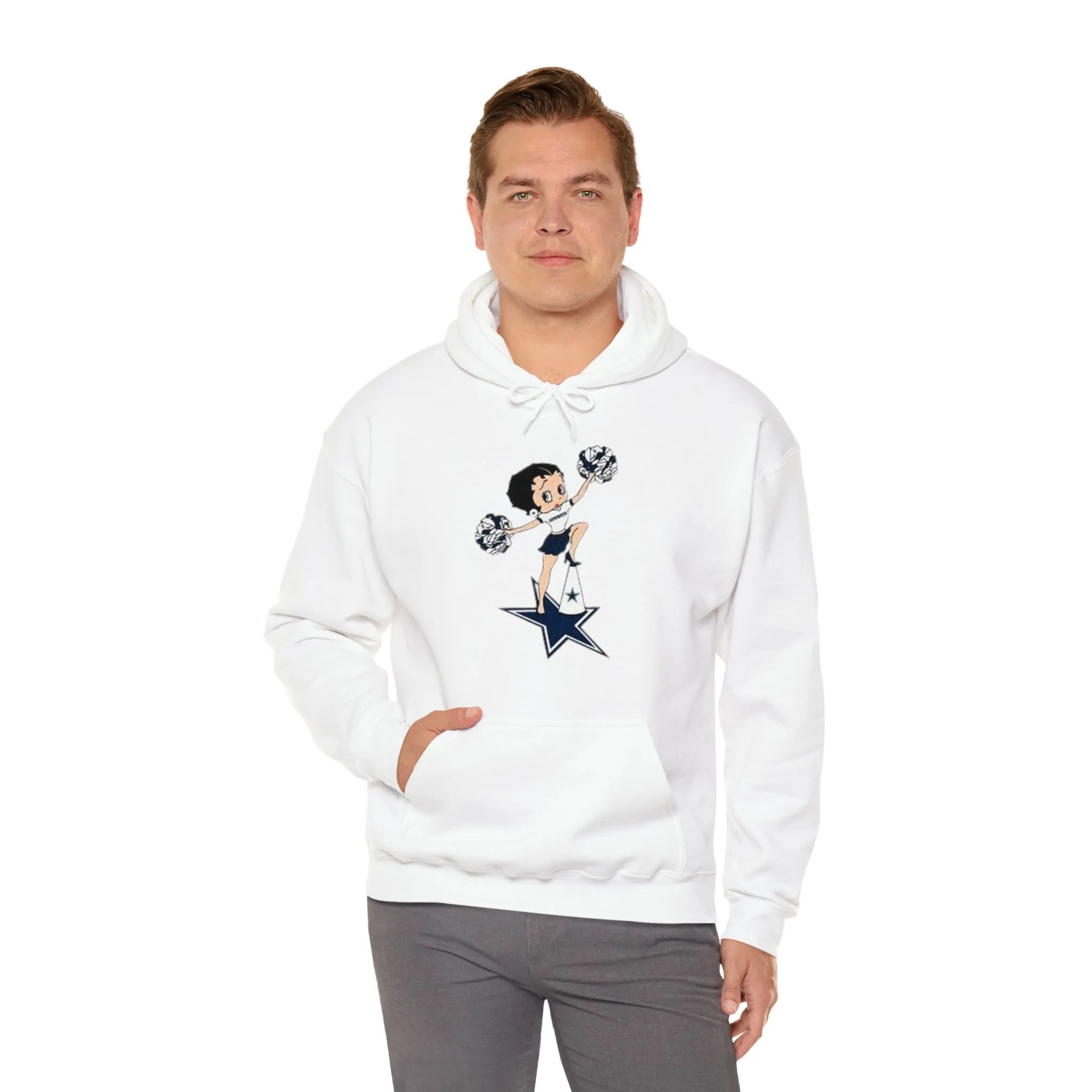 Dallas Cowboys Betty Unisex Heavy Blend™ Hooded Sweatshirt