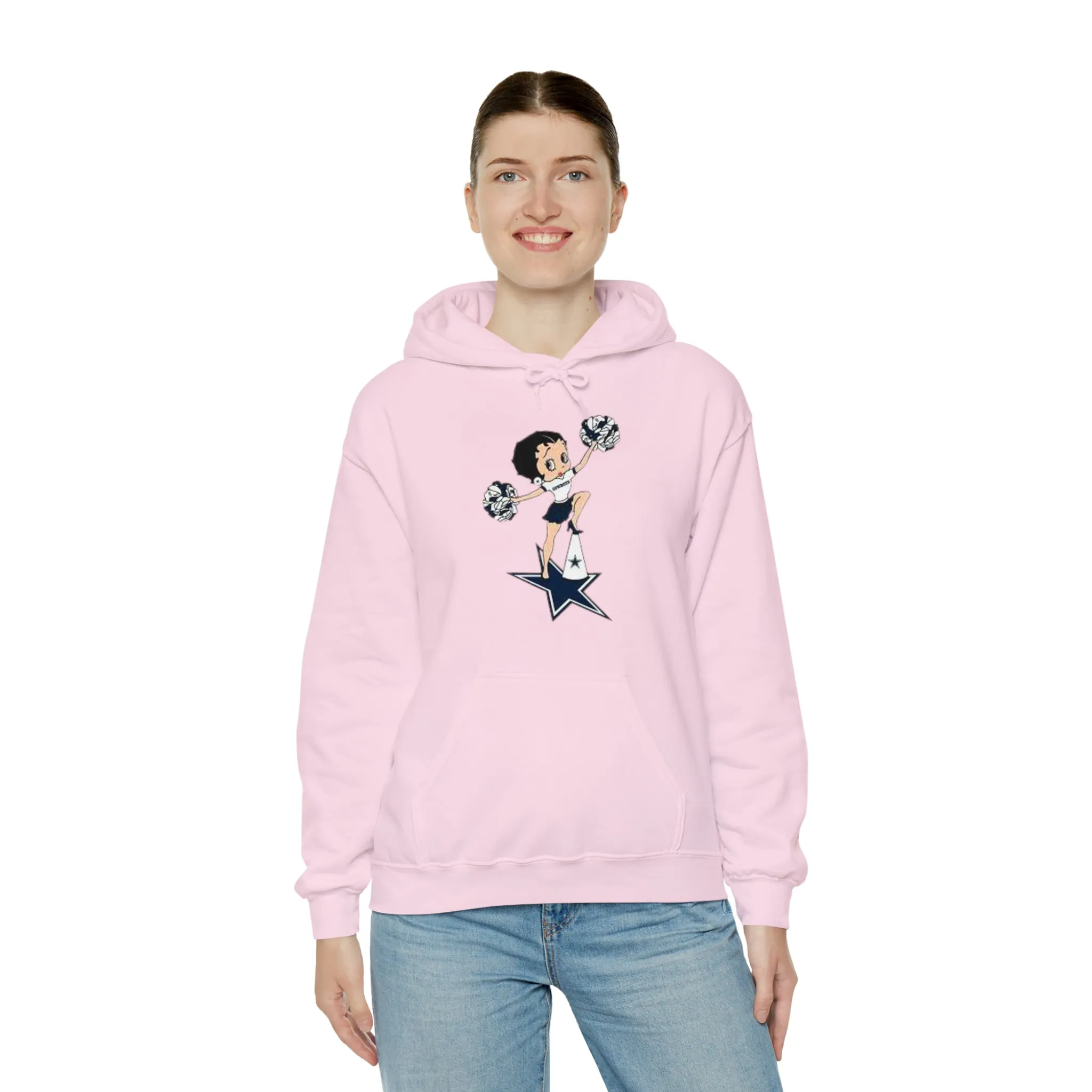 Dallas Cowboys Betty Unisex Heavy Blend™ Hooded Sweatshirt